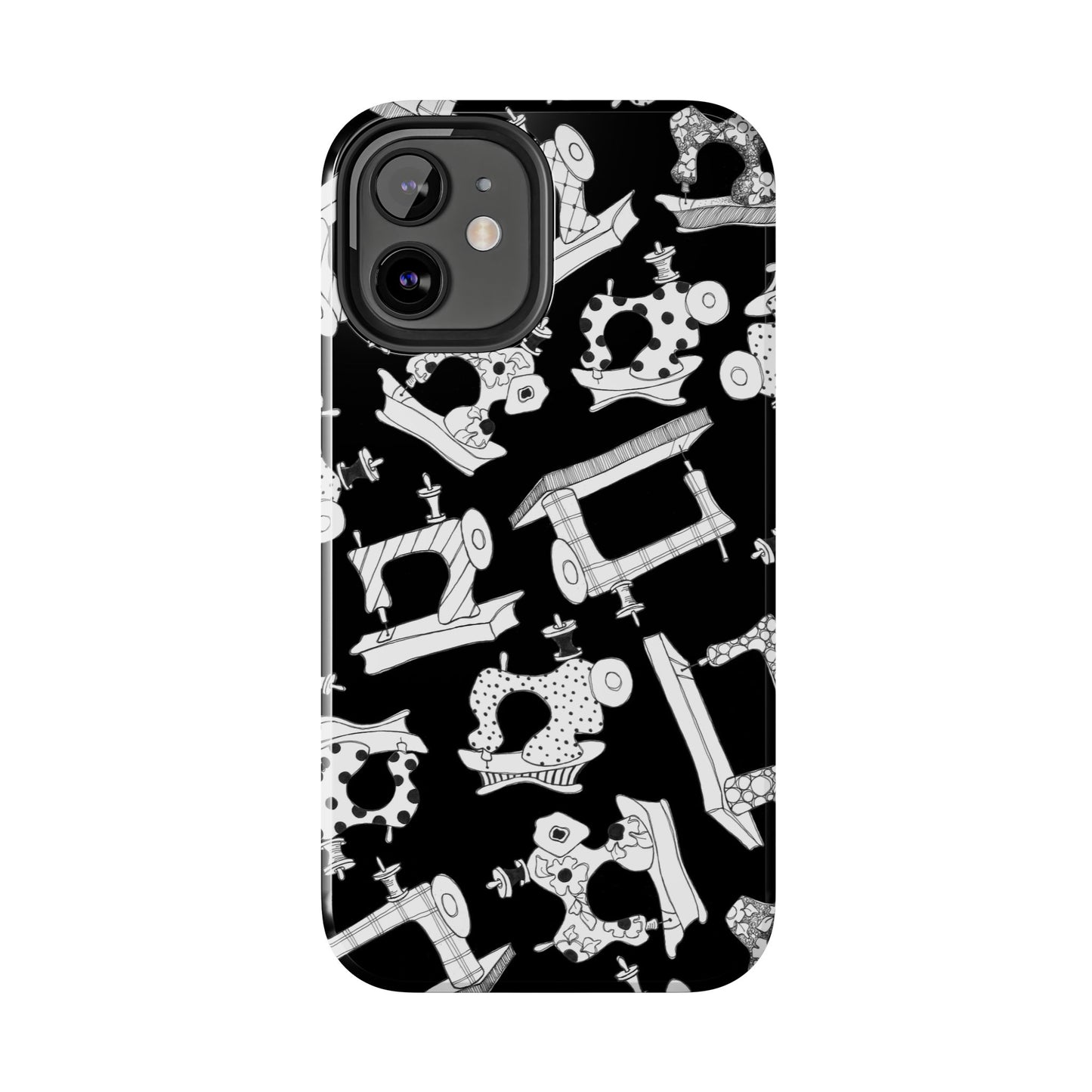 Sew Essential Black Phone Case