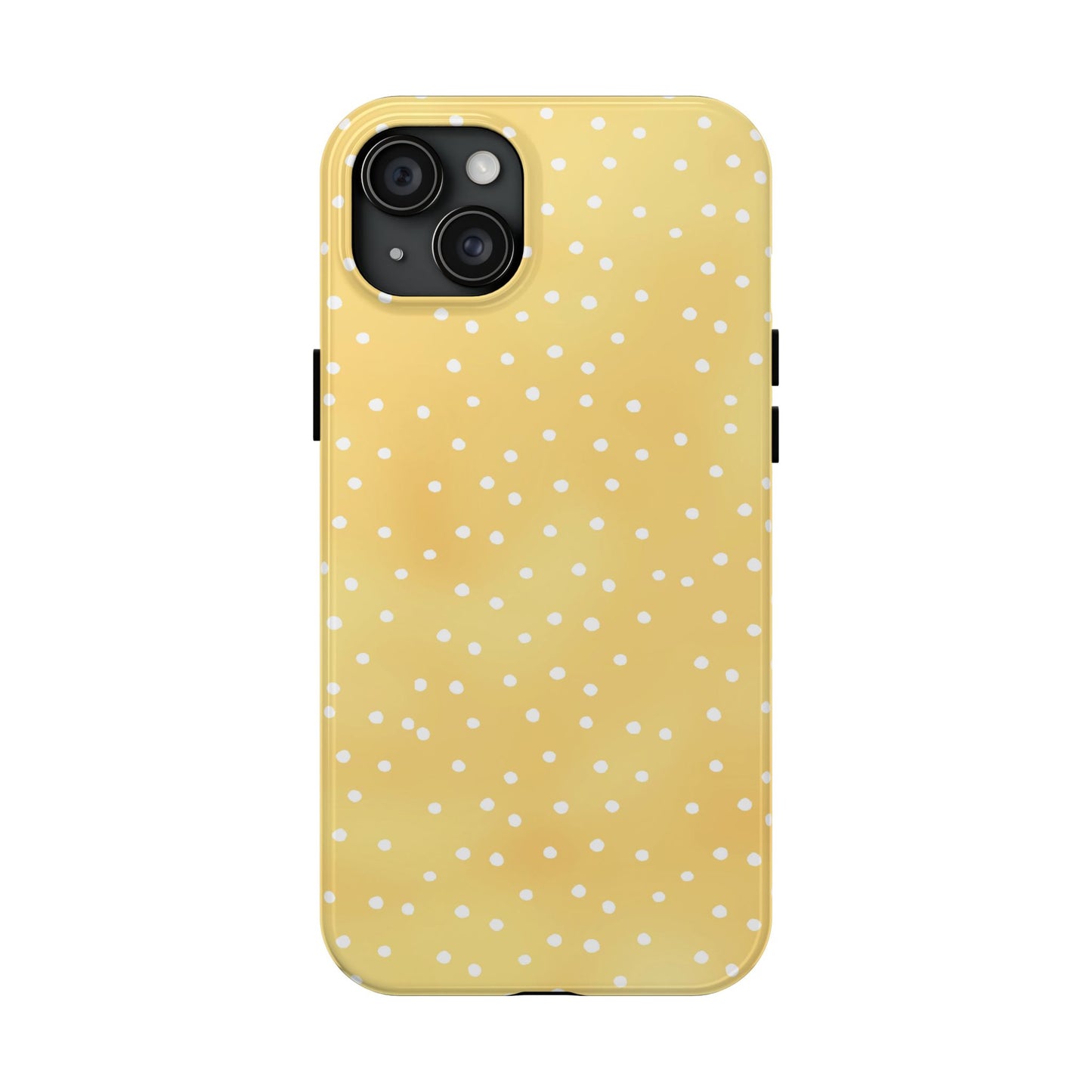 Dinky Dots Sunshine / White Phone Case