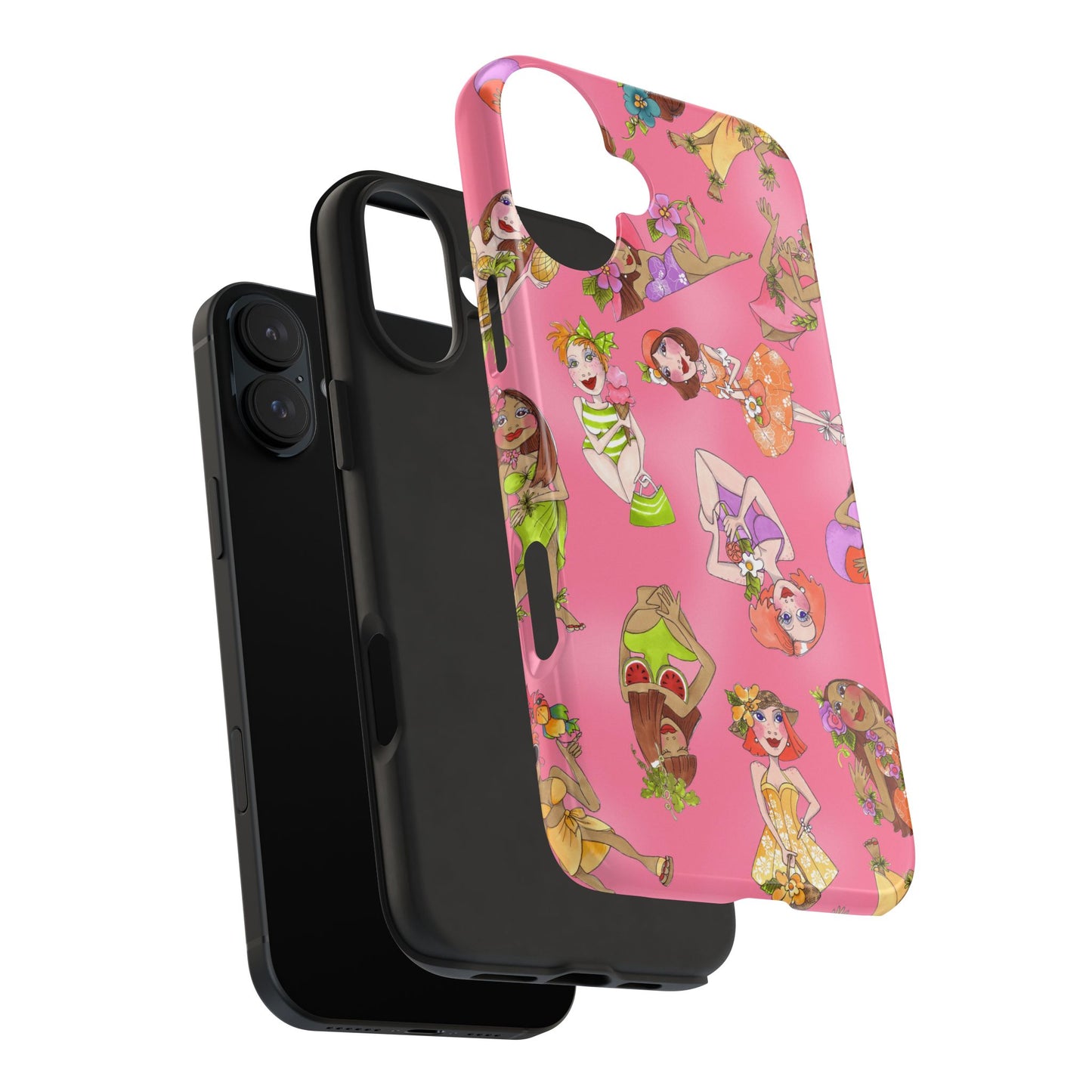 Island Toss Pink Phone Case
