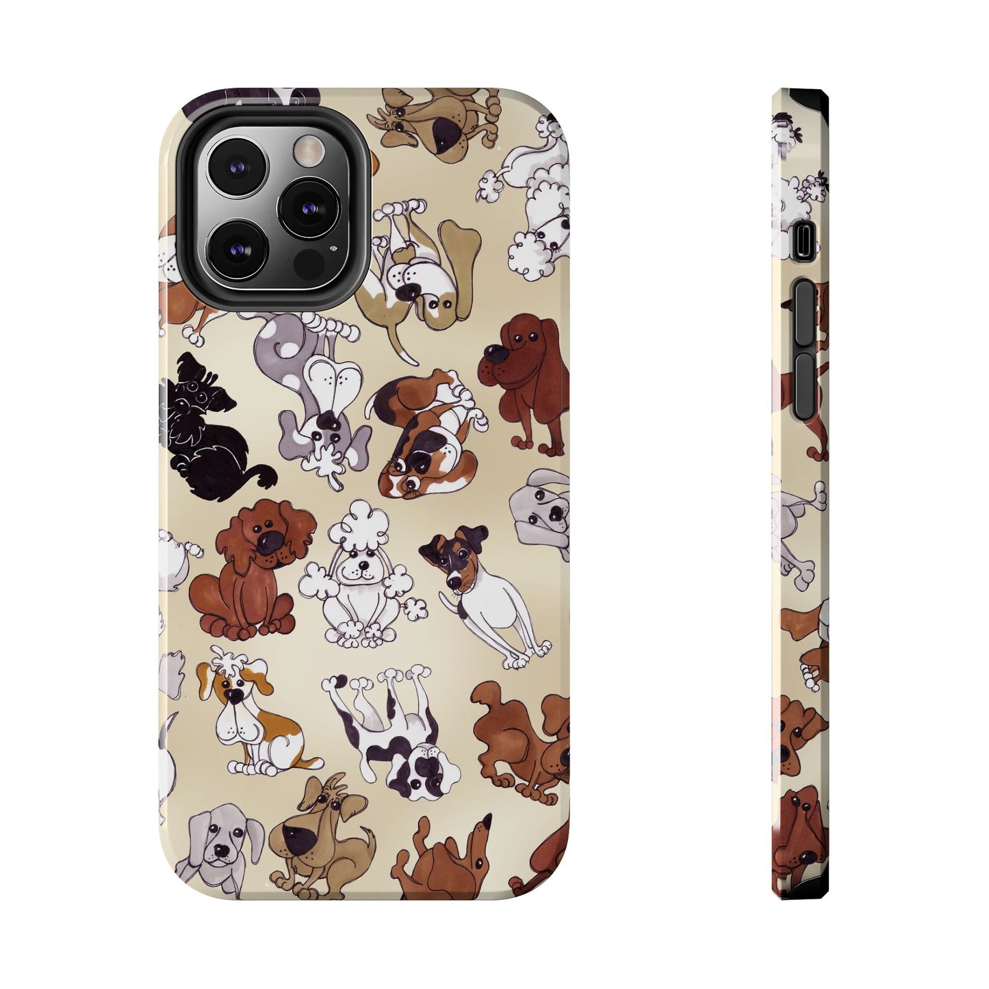 Tossed Doggies Bone Phone Case