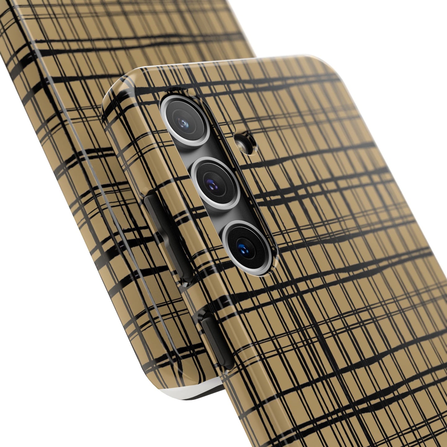Doggie Fence Tan Phone Case