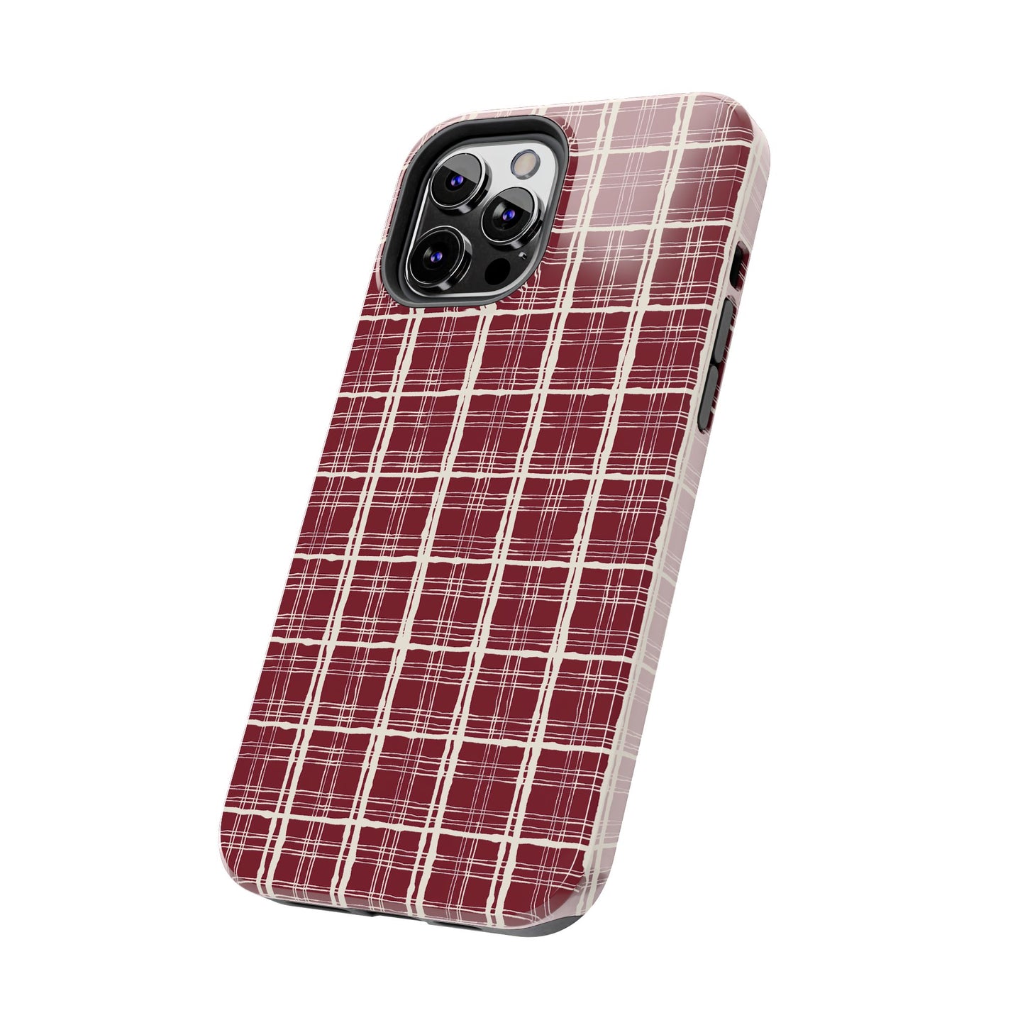 Red Plaid Phone Case
