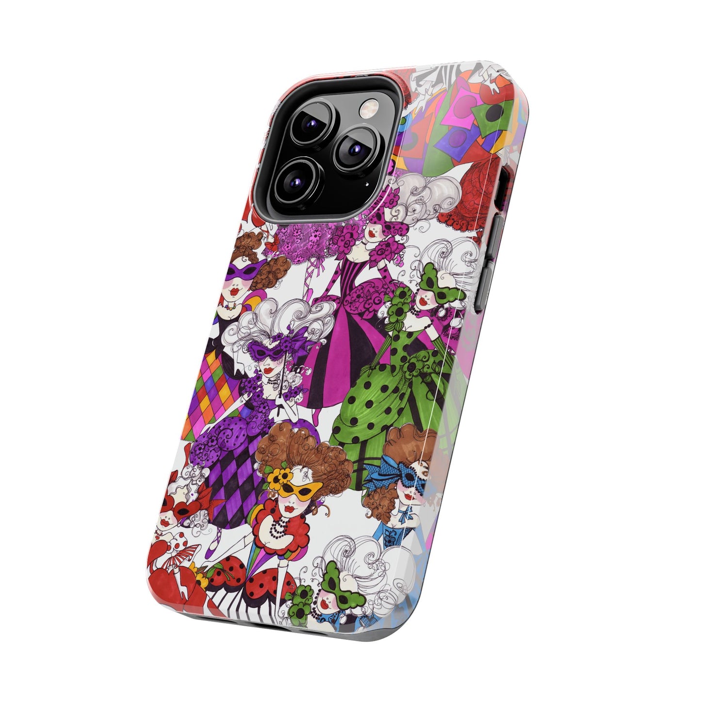 Crowded Dance Floor White Phone Case