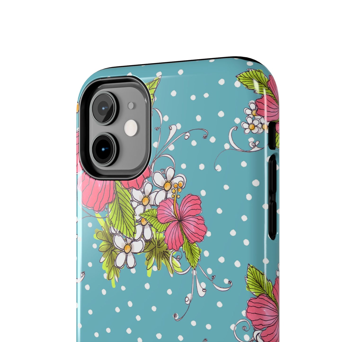 Lady Luau Turquoise Phone Case