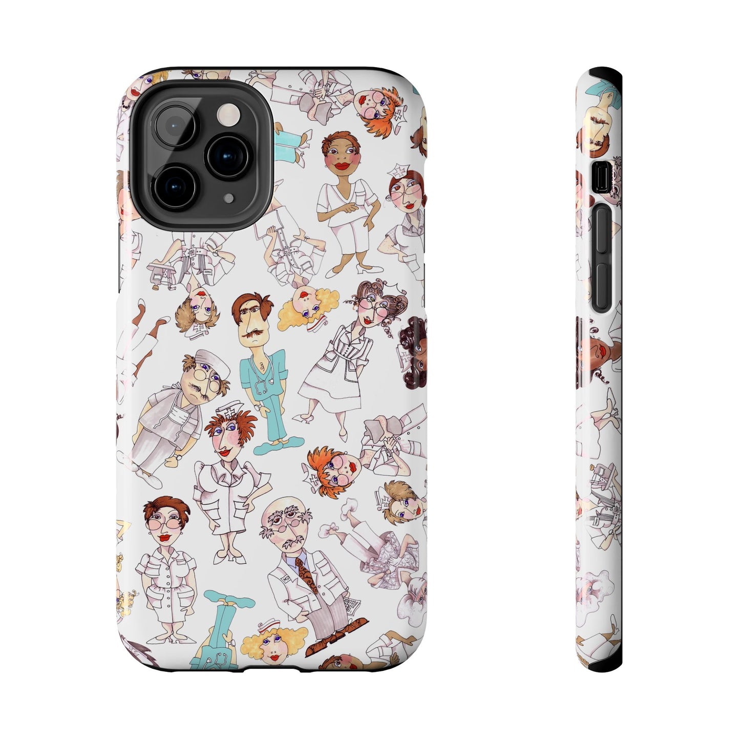 Happy Staff White Phone Case