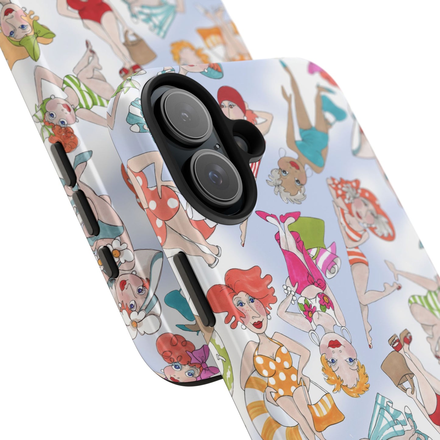 Tossed Fashionistas Phone Case