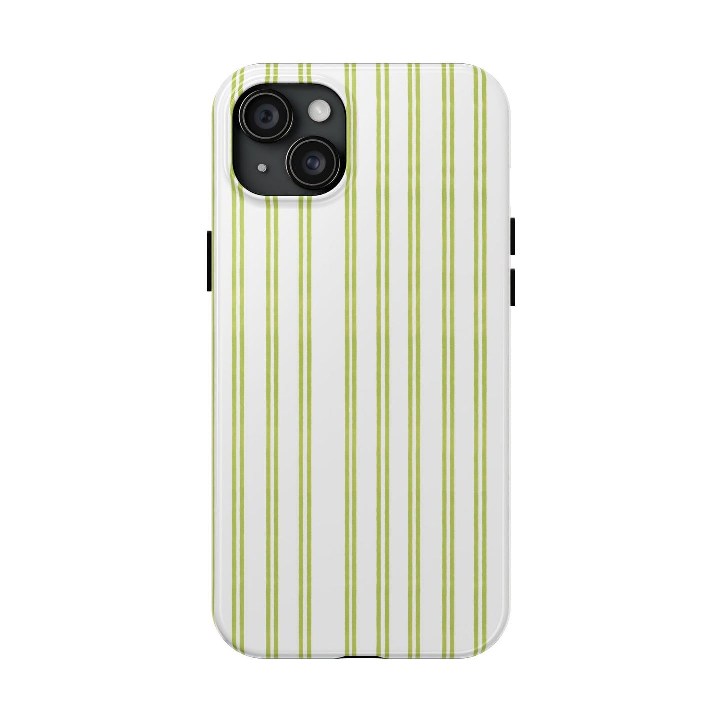 Green Double Stripe Phone Case