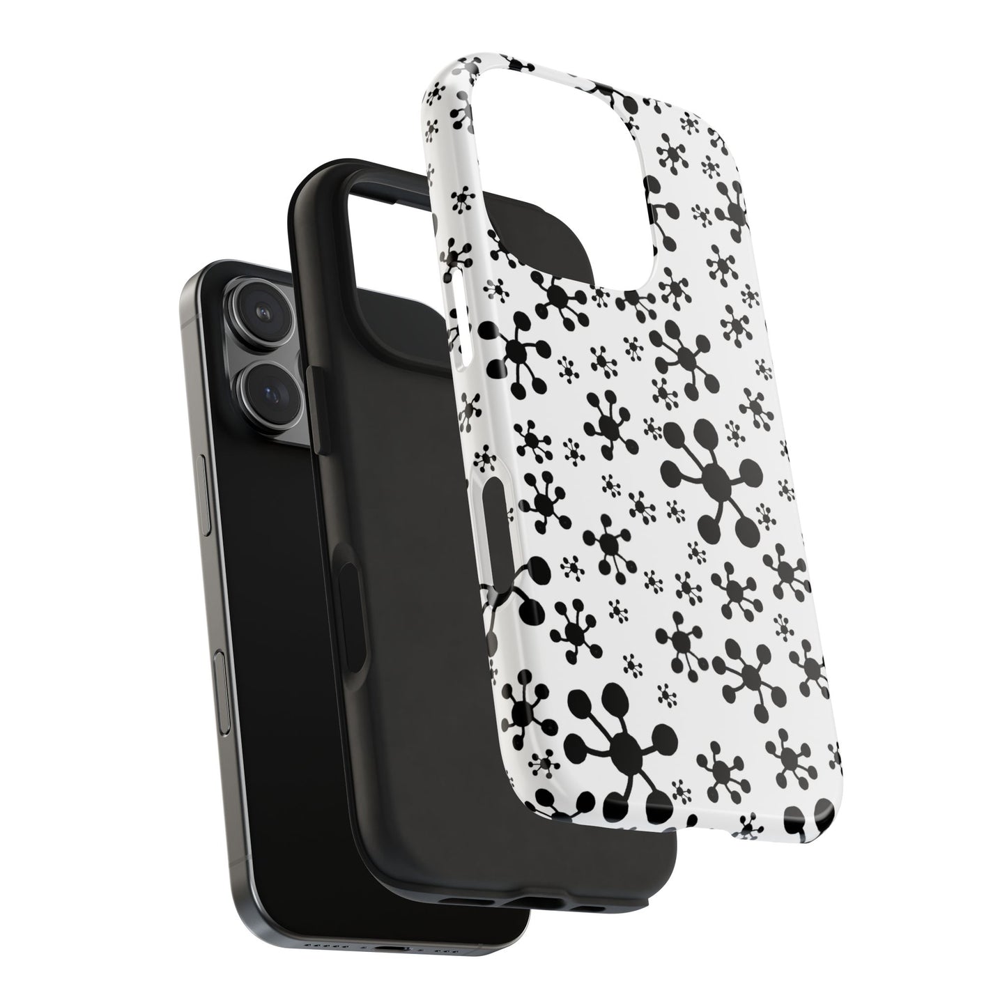 Jacks White / Black Phone Case