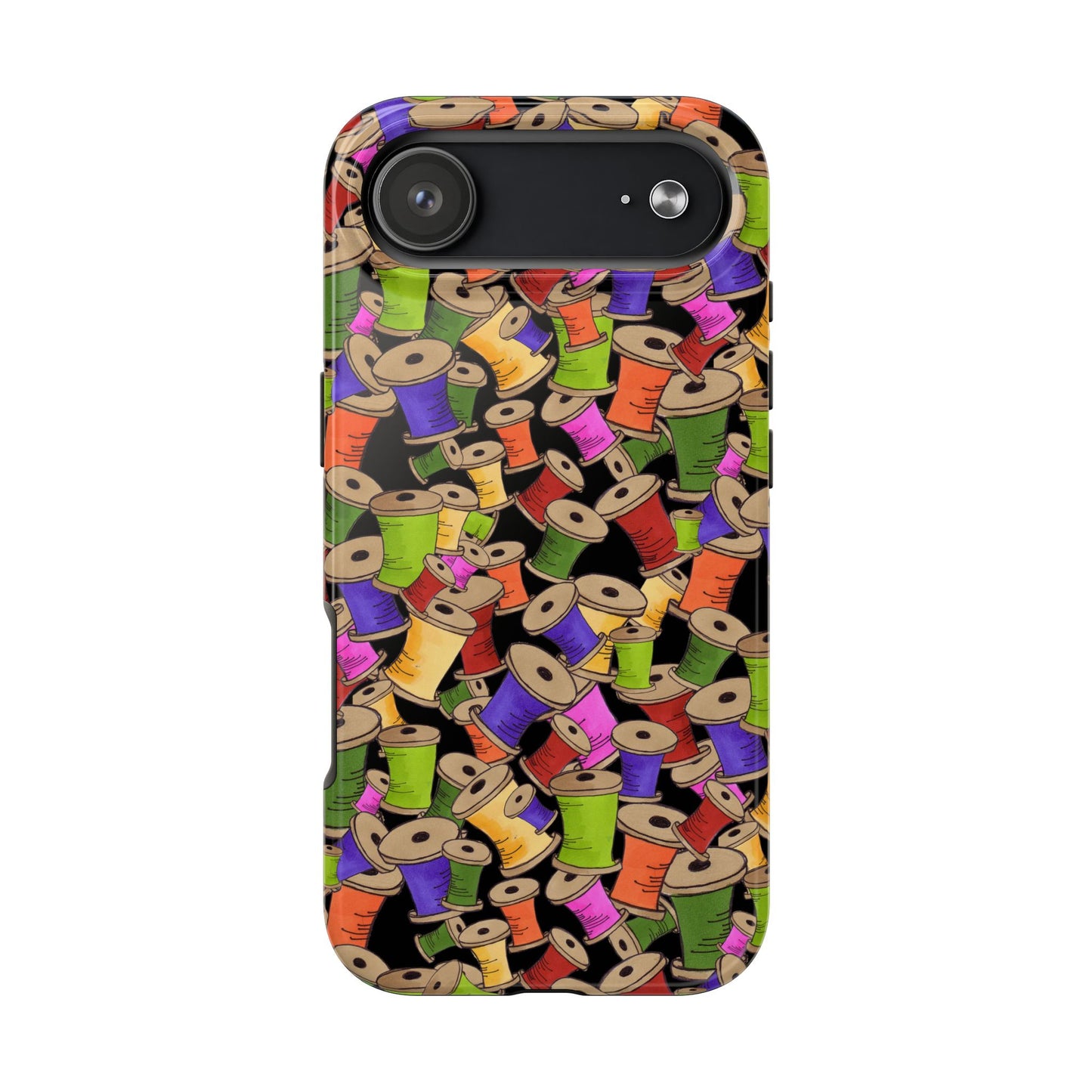 Spoolopoly Black Phone Case
