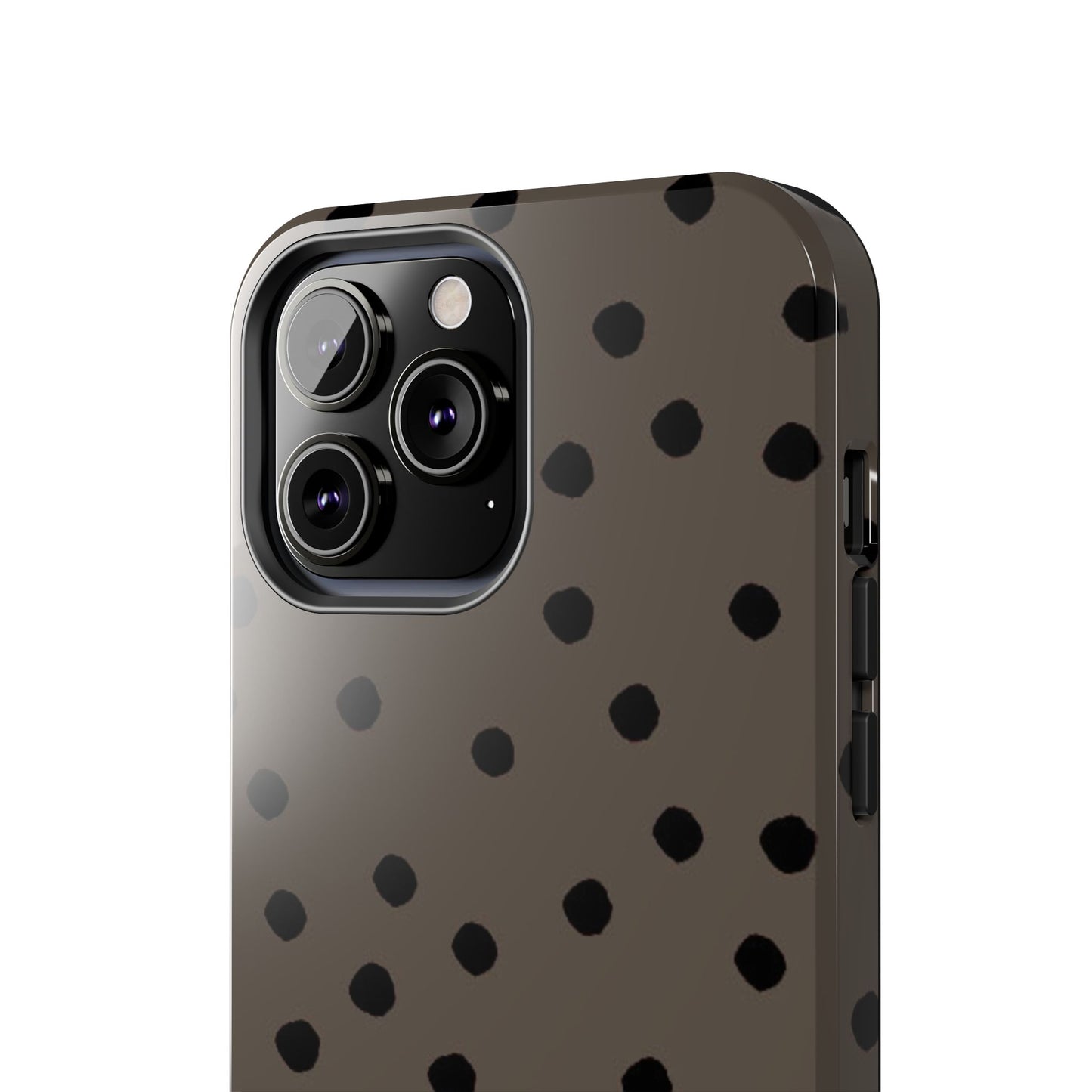 Dinky Dots Toast / Black Phone Case