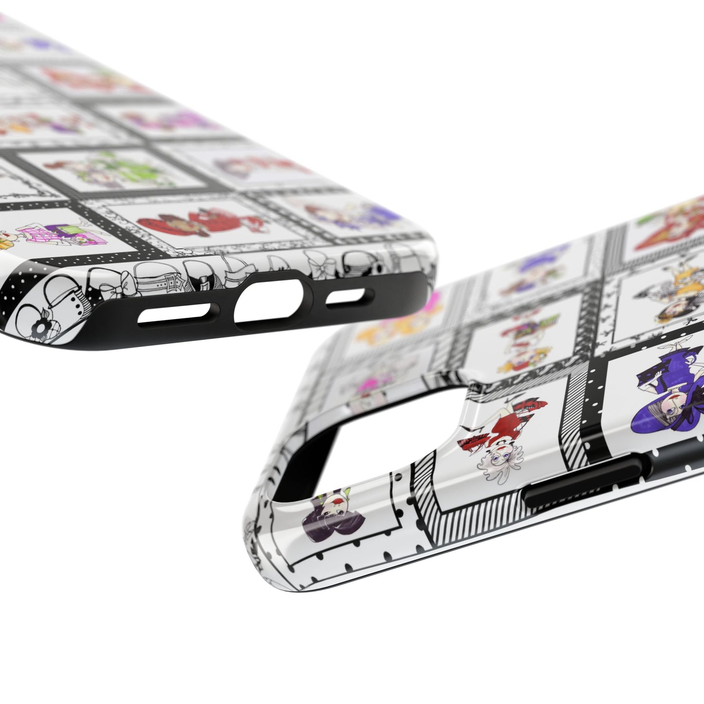 Gone Shopping White / Black Phone Case