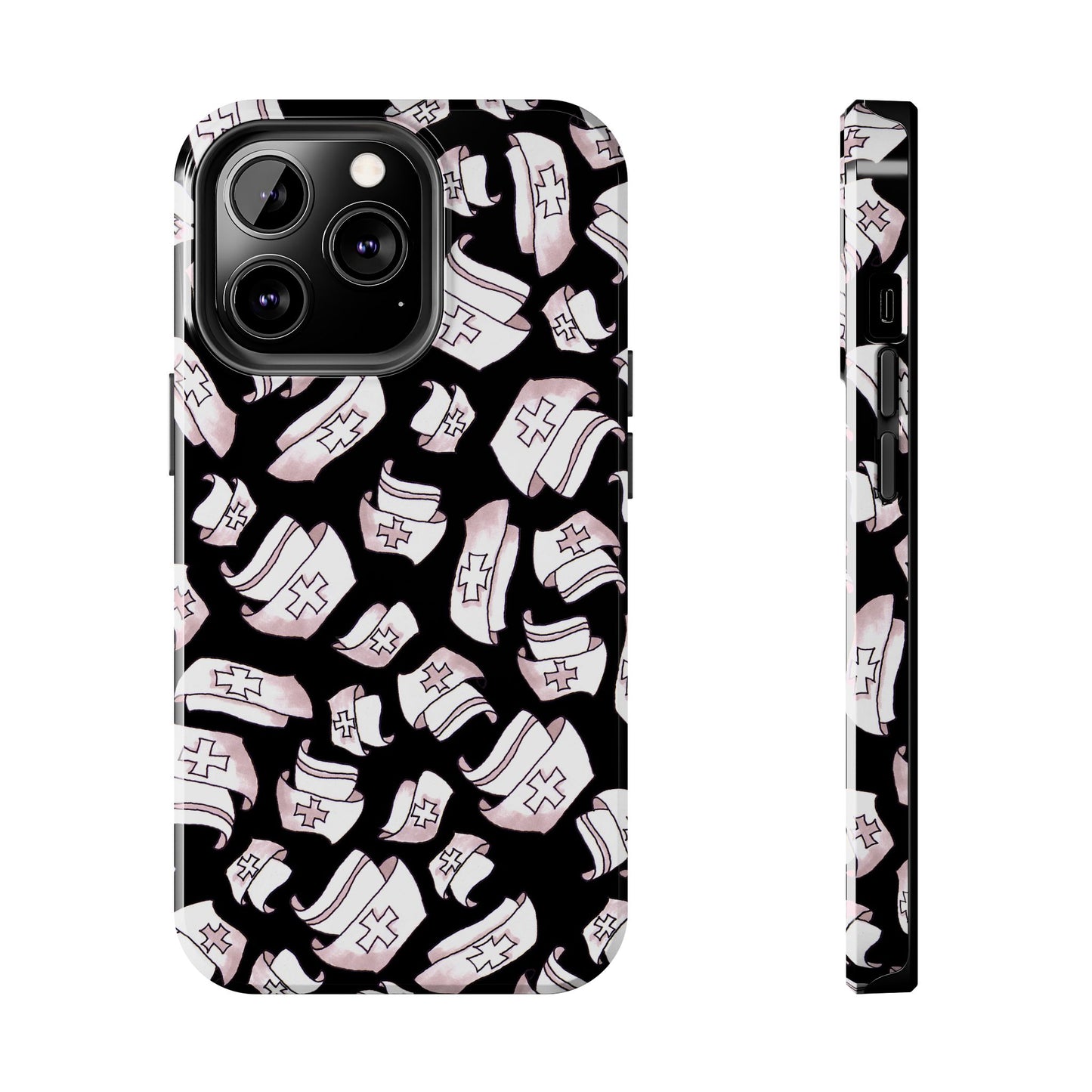 Happy Hats Black Phone Case