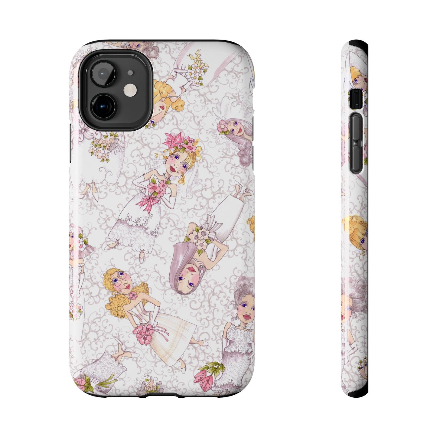 Bridal Scroll Phone Case