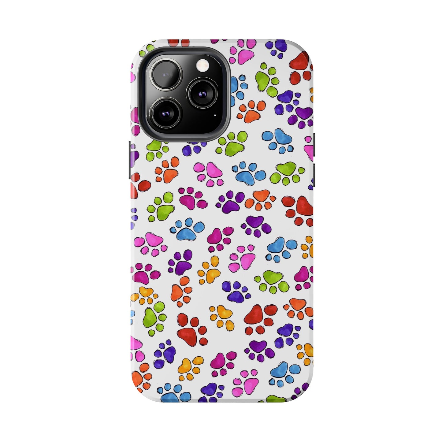 Fancy Paws White Phone Case