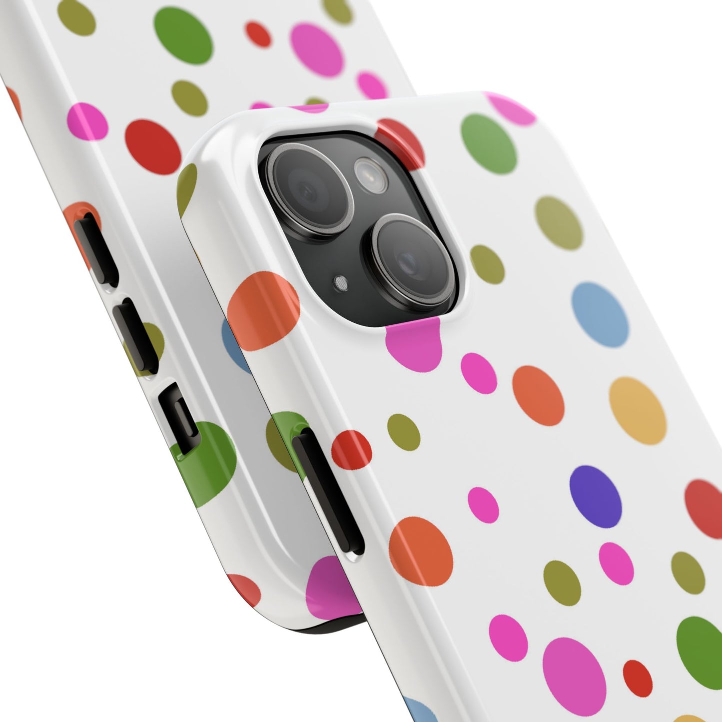 Dot Assortment White Phone Case