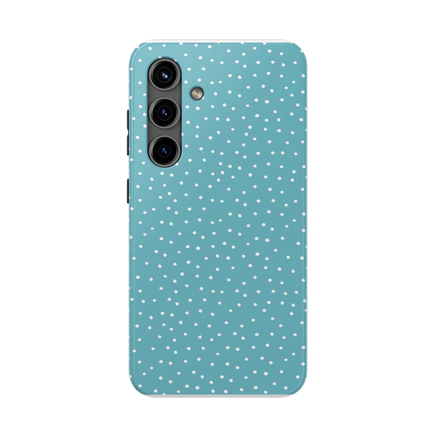 Dinky Dots Turquoise / White Phone Case