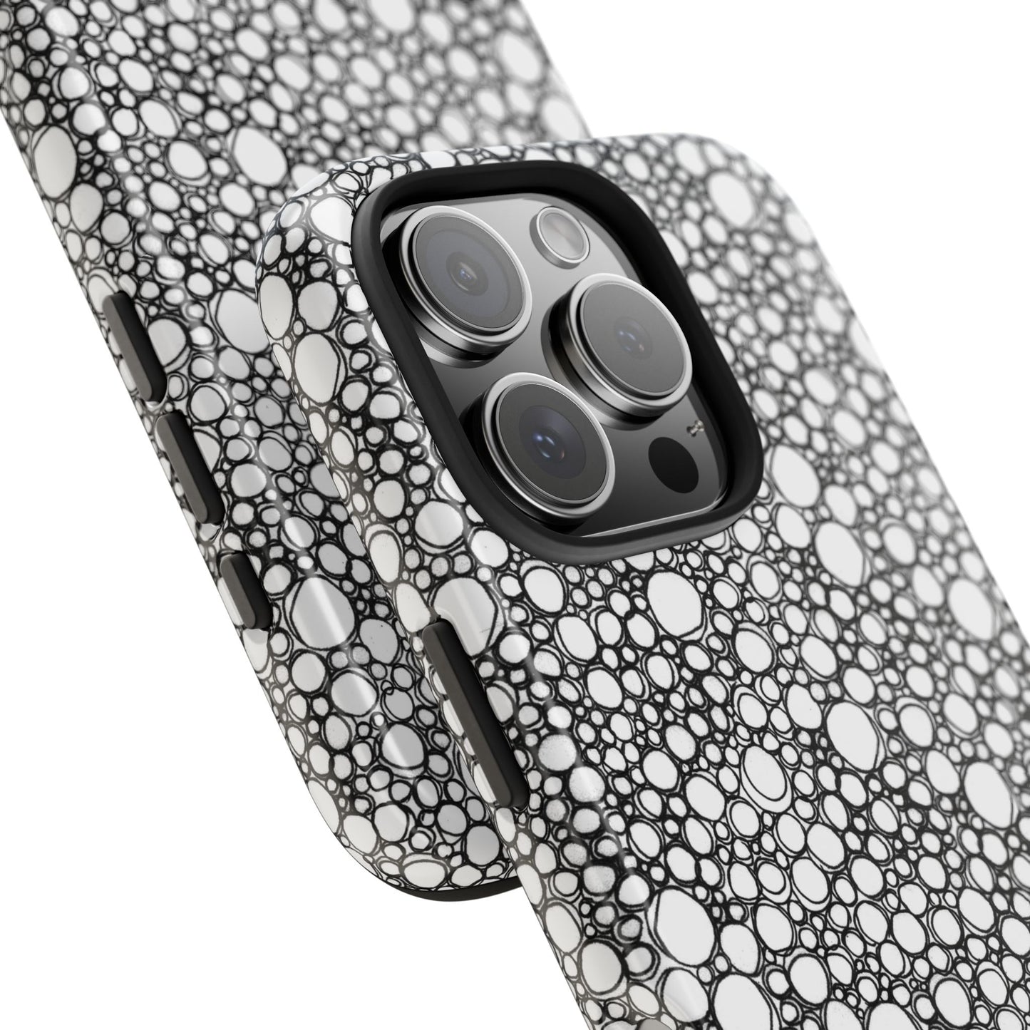 Air Bubbles Black Phone Case