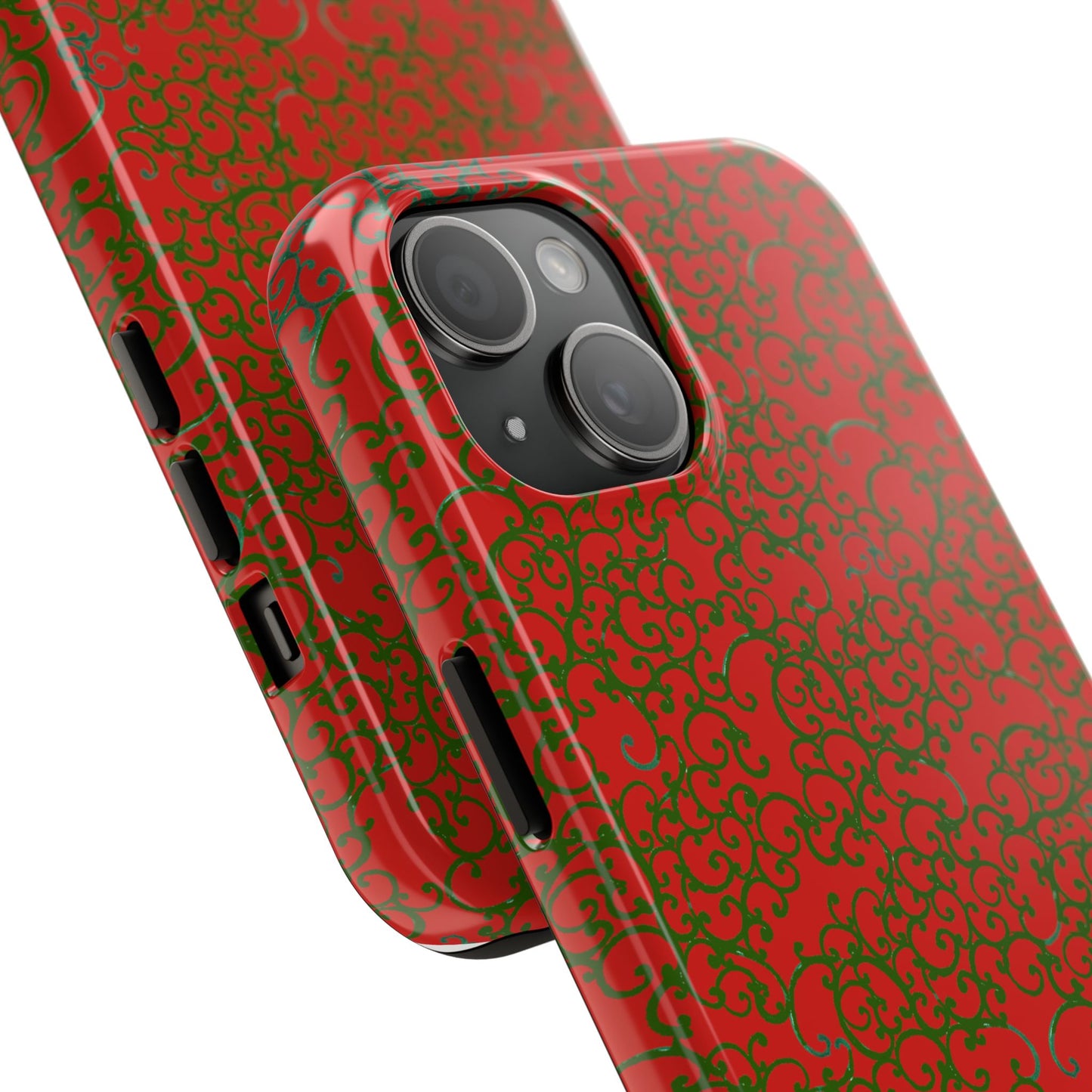 Scrollie Red / Green Phone Case