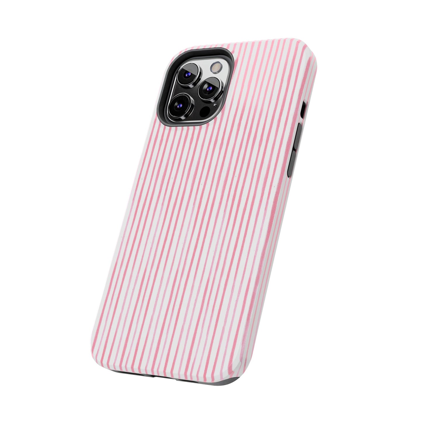 Candy Stripe White / Pink Phone Case