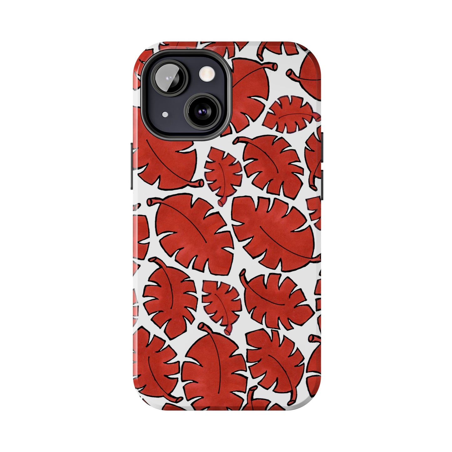 Red Bananas White Phone Case