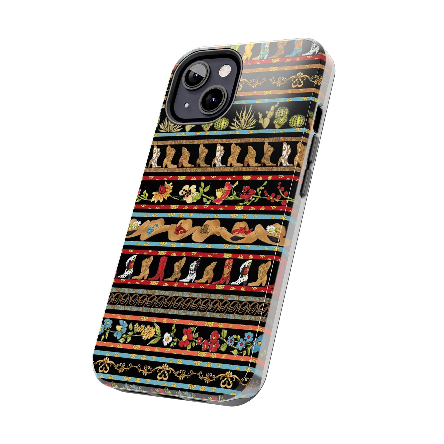 Whoa Borders Black Phone Case