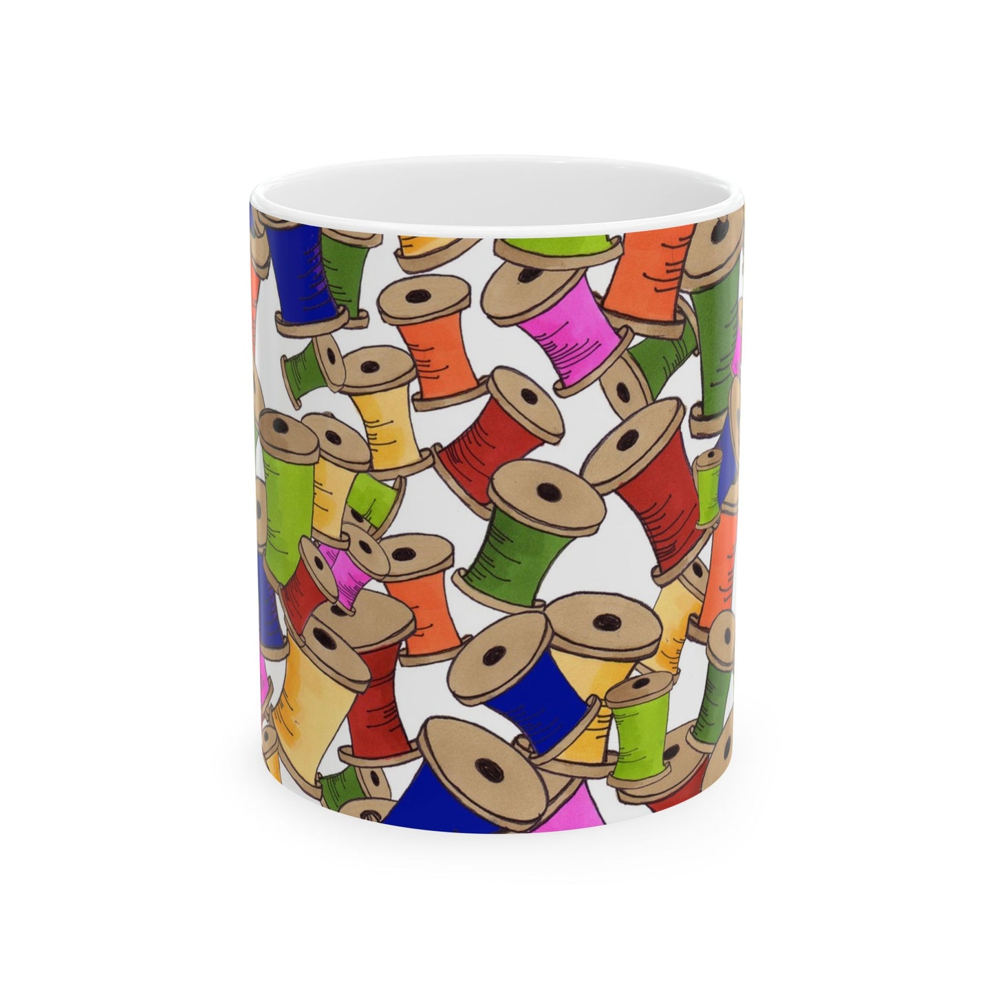 Spoolopoly White Cup