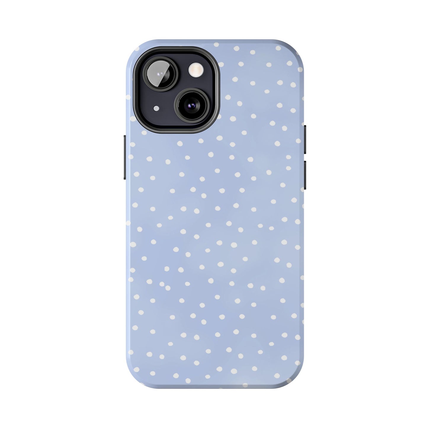 Petite Dots Blue / White Phone Case