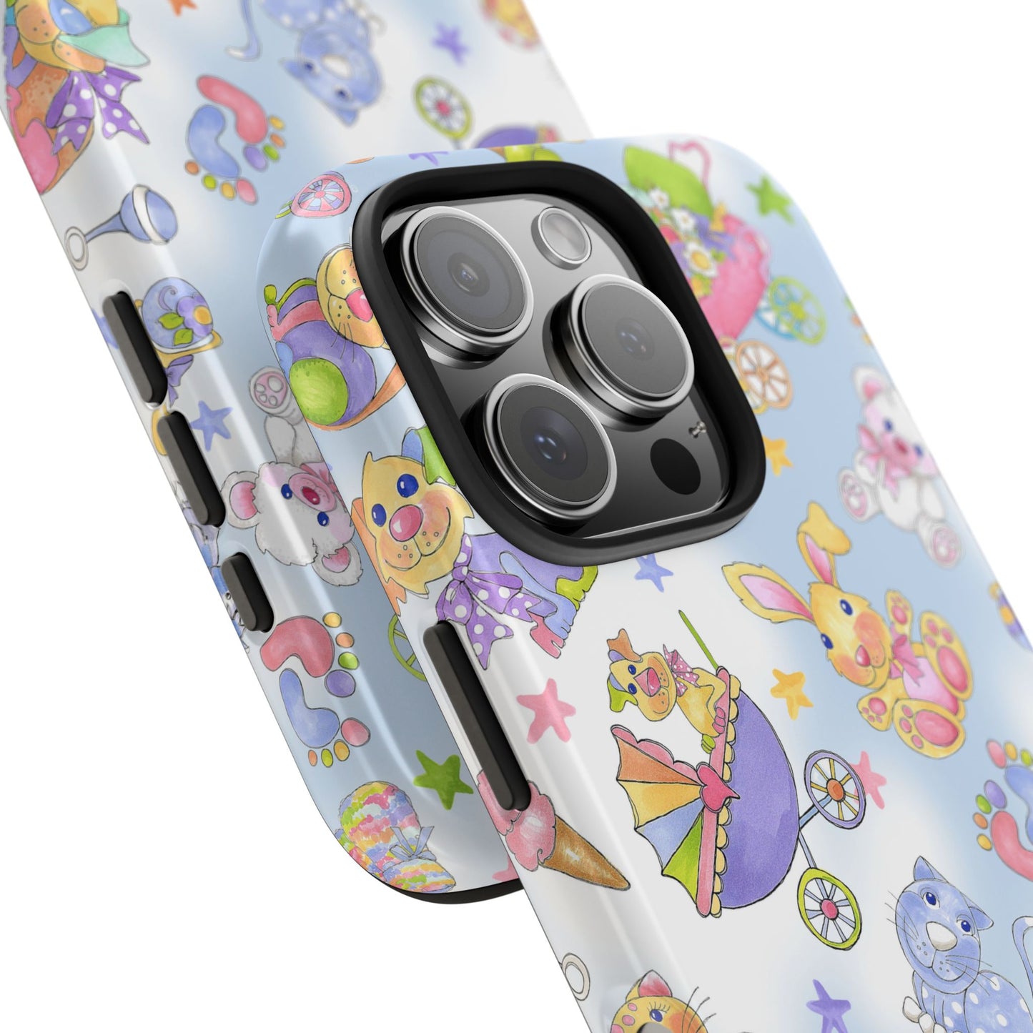 Busy Baby Blue Sky Phone Case