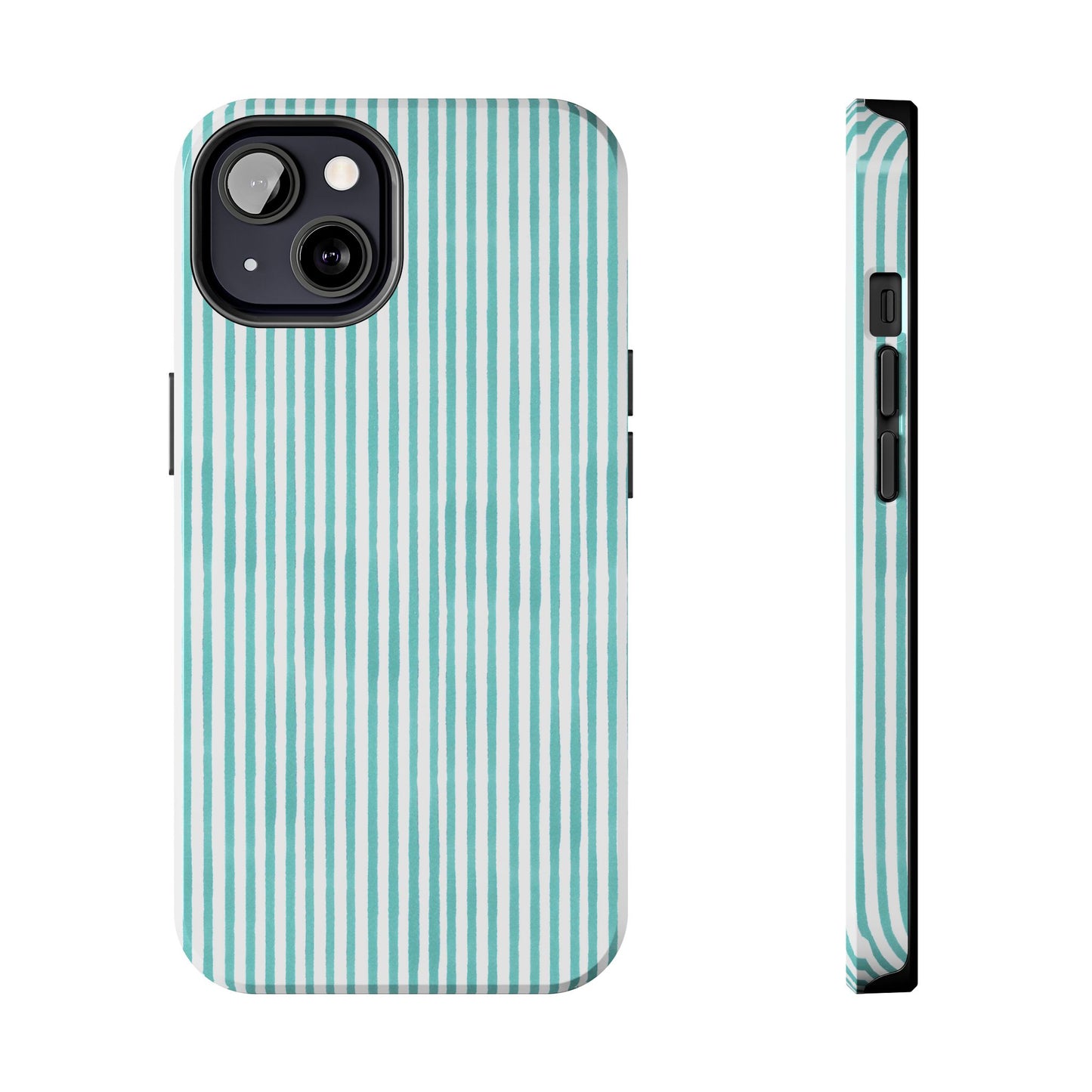 Lazy Stripe Turquoise Phone Case