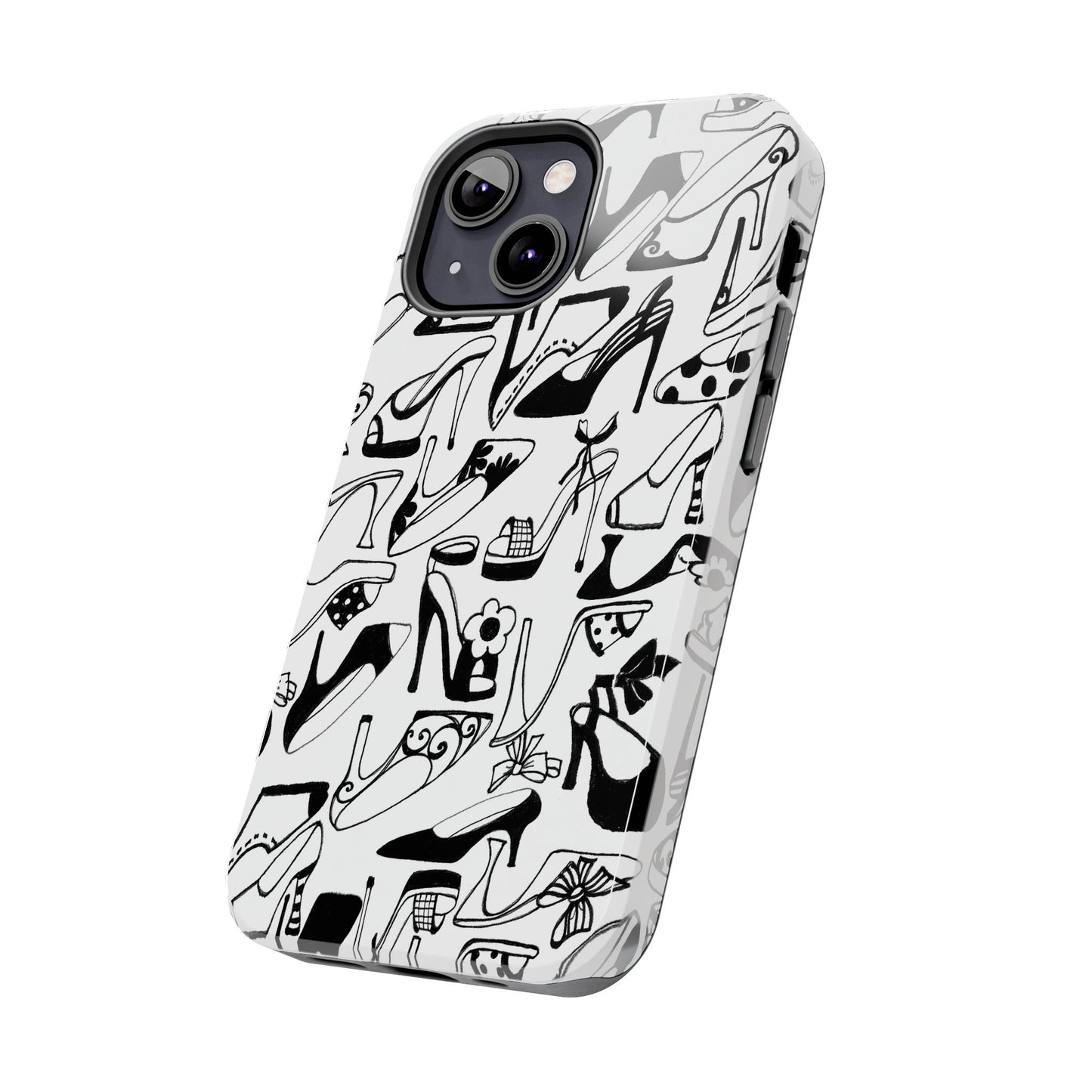A Few Shoes White / Black Phone Case
