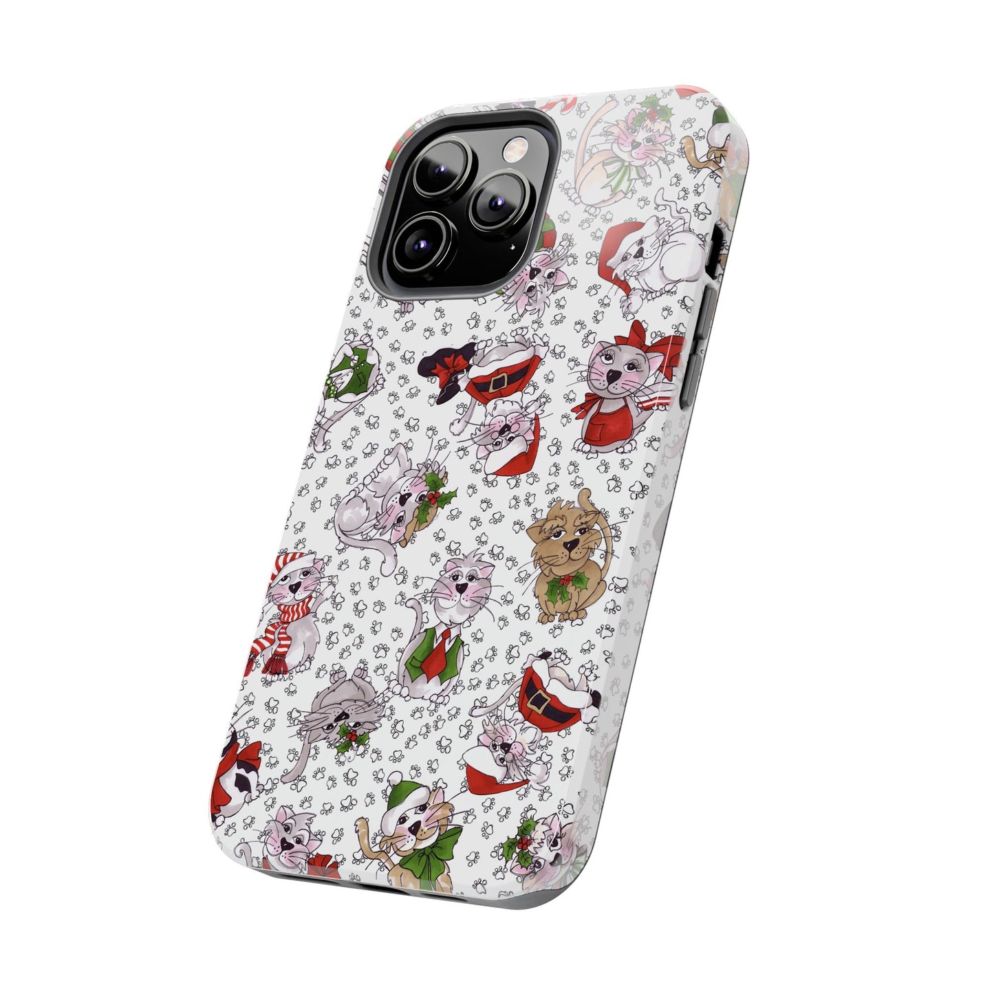 Kitty Blizzard White Phone Case