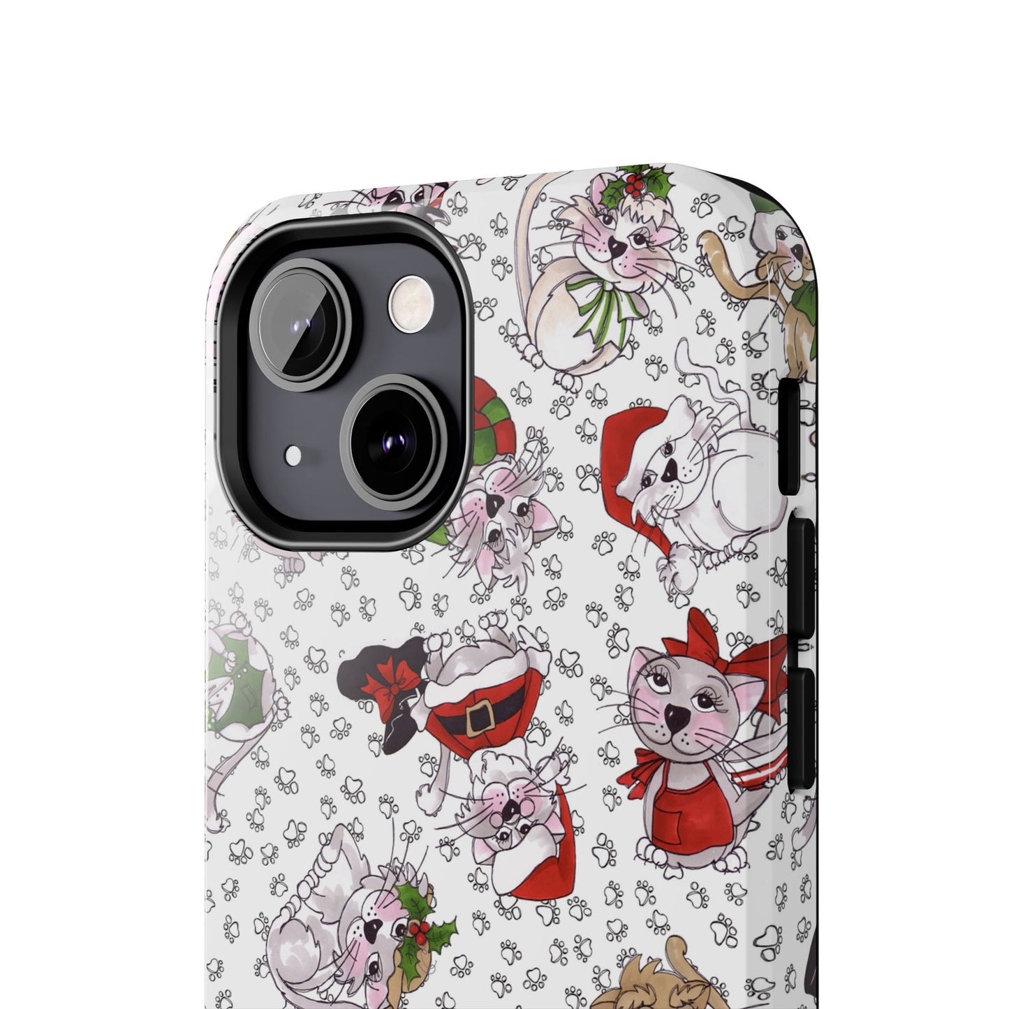Kitty Blizzard White Phone Case