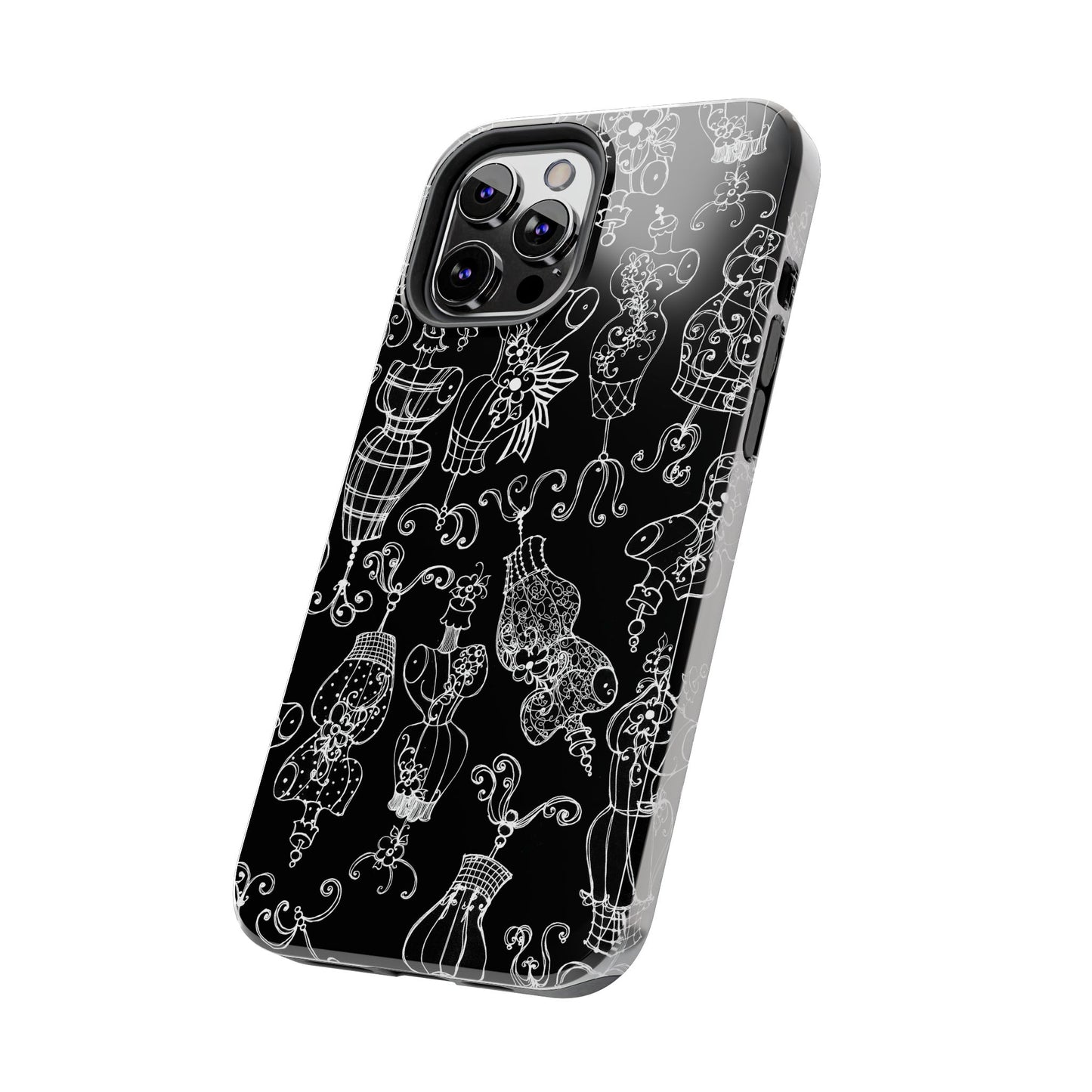 Mannequinique Black / White Phone Case