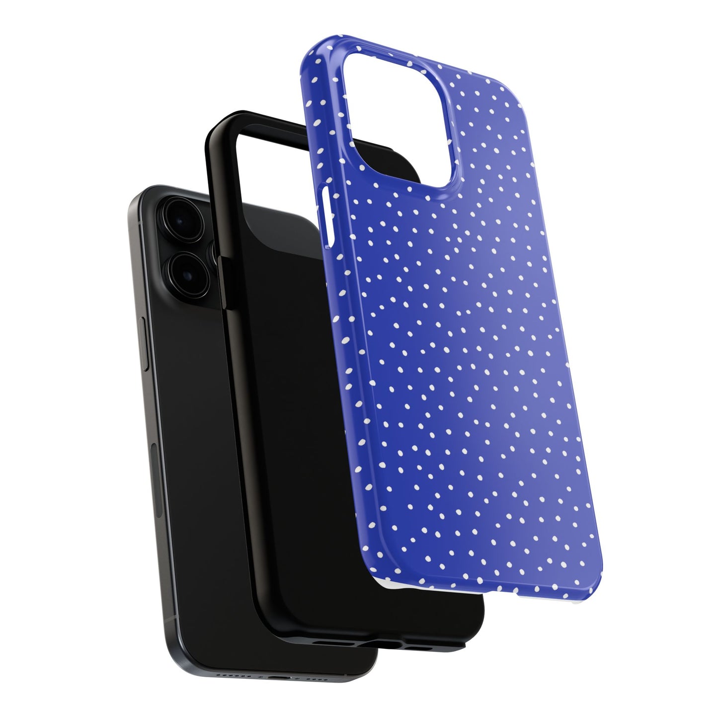 Dinky Dots Blue / White Phone Case