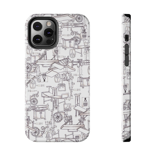 Essentials White / White Phone Case