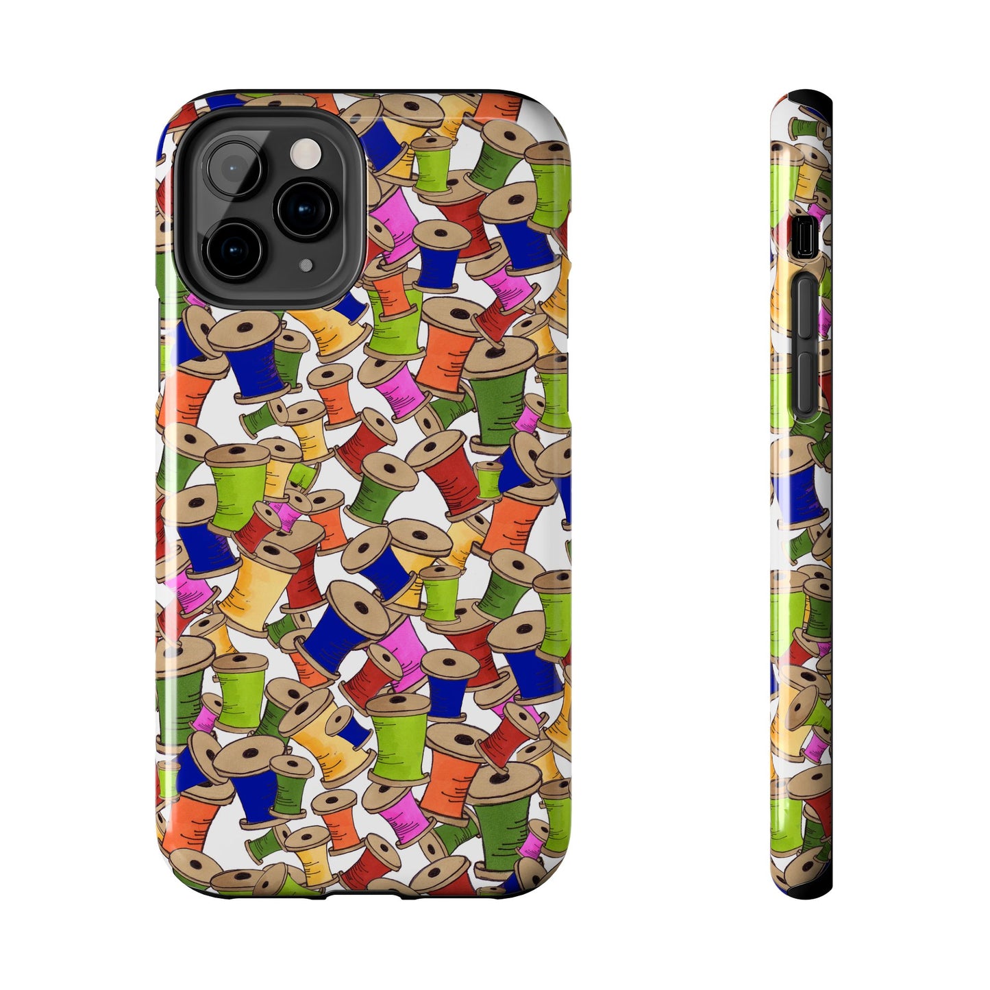 Spoolopoly White Phone Case