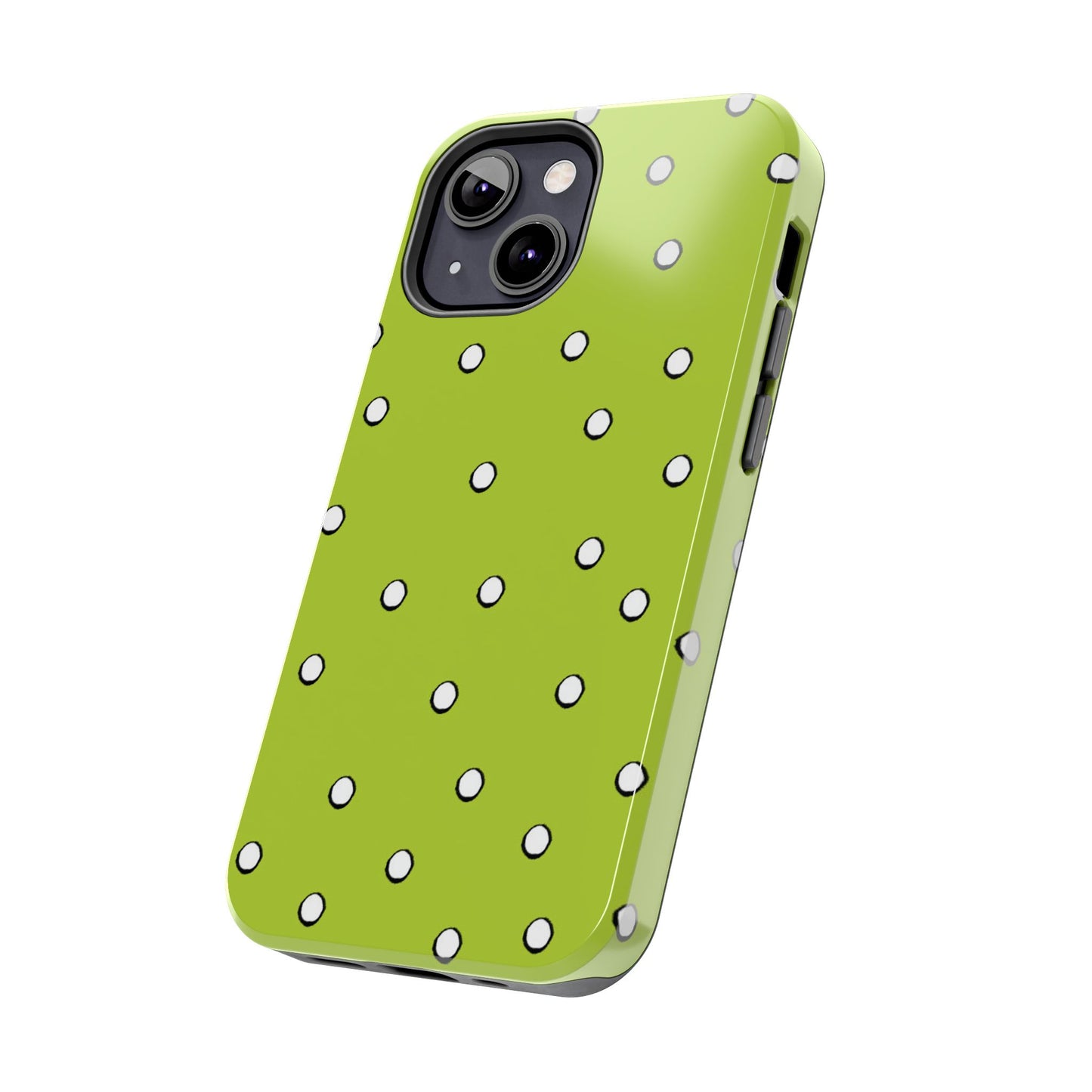 Lime Dots Phone Case