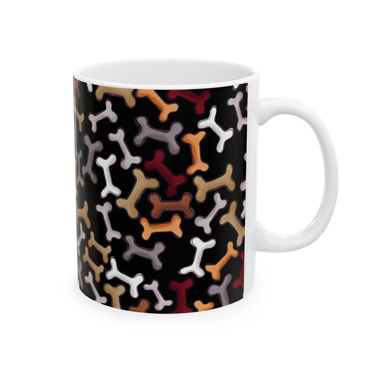 Dog Bones Black Cup