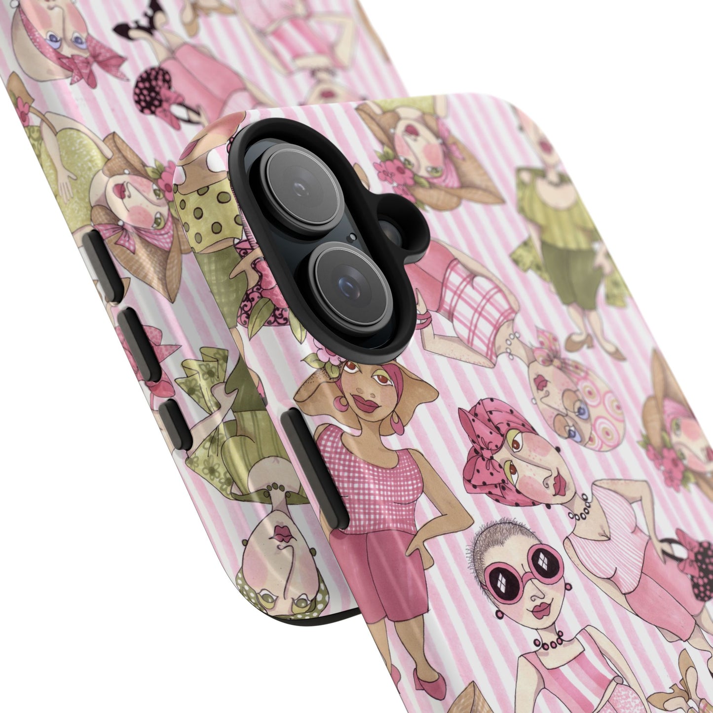 Tossed Ladies Pink Phone Case