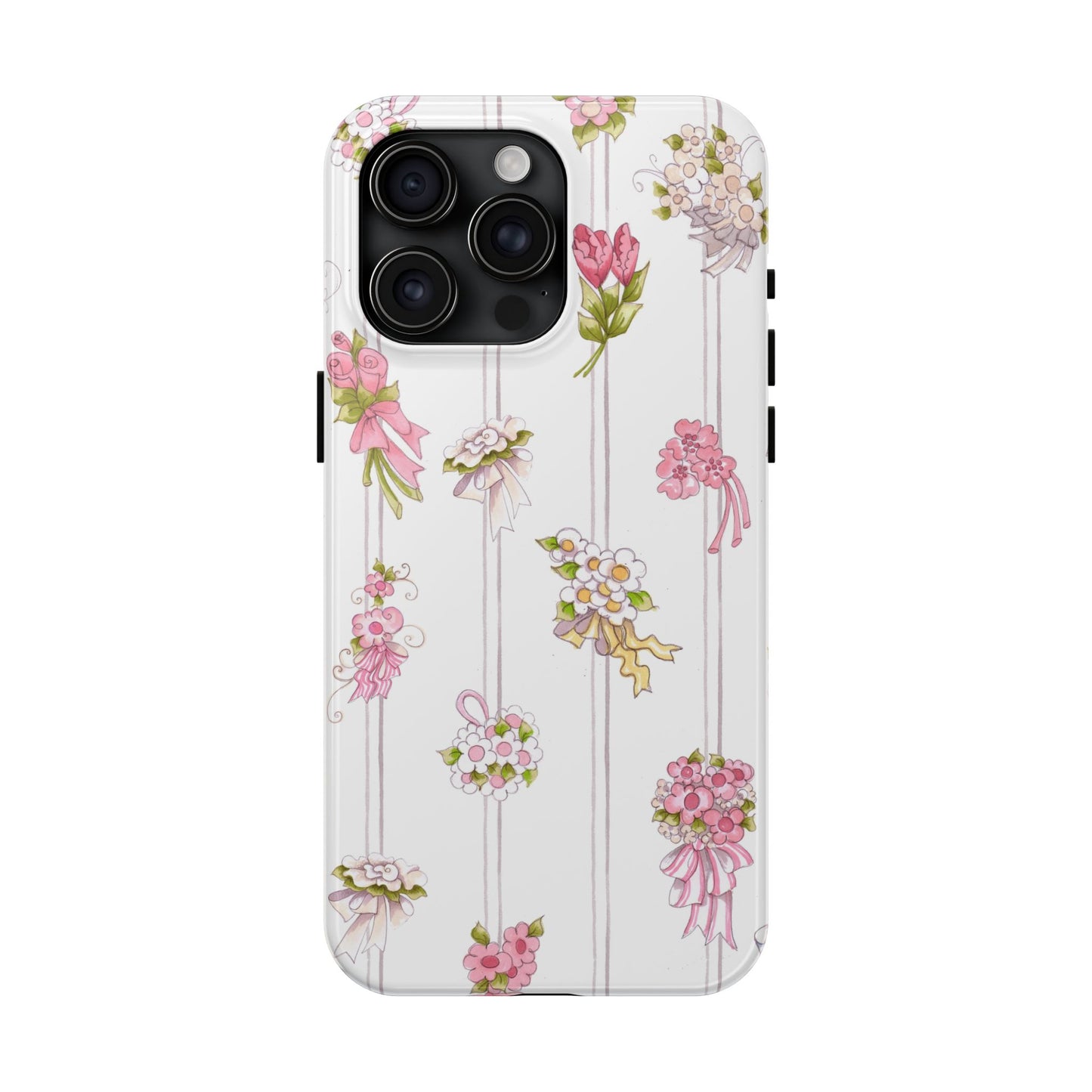 Bouquet Stripe Phone Case