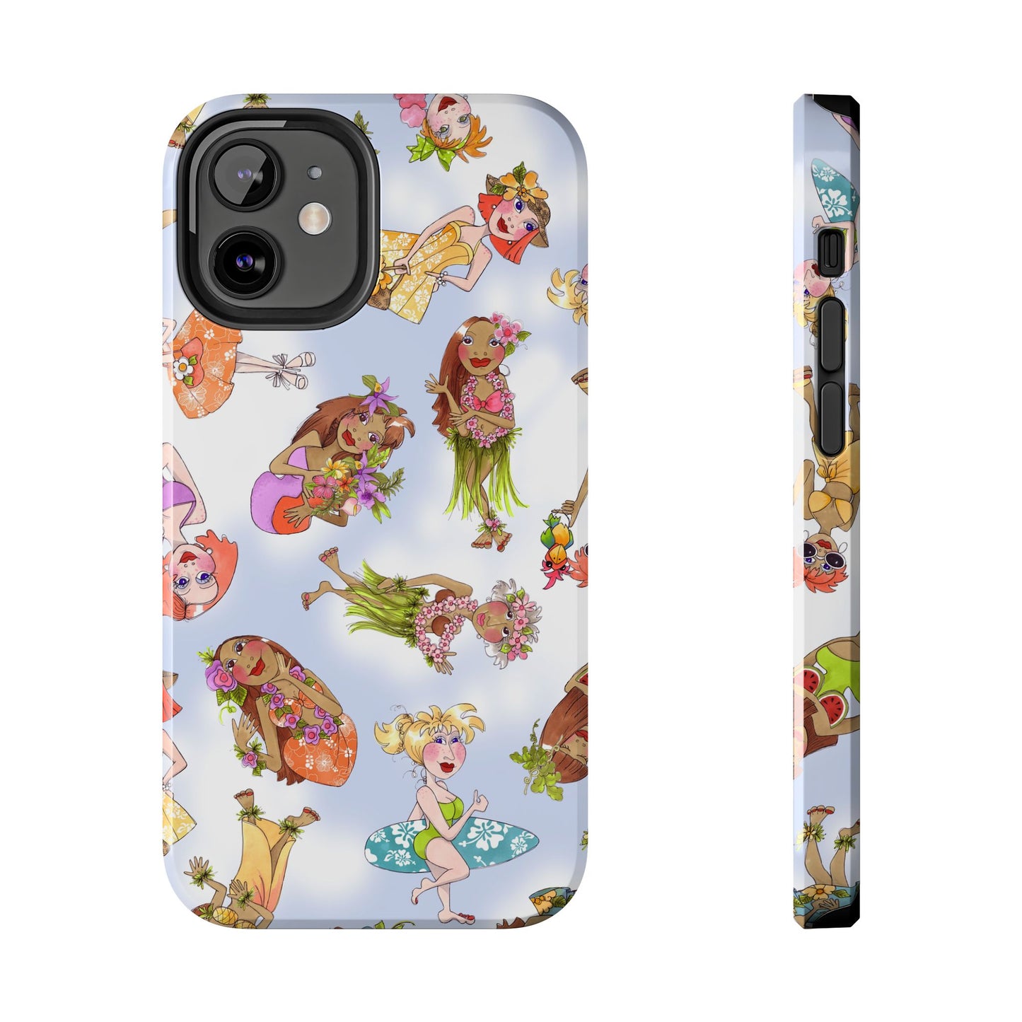 Island Toss Blue Sky Phone Case