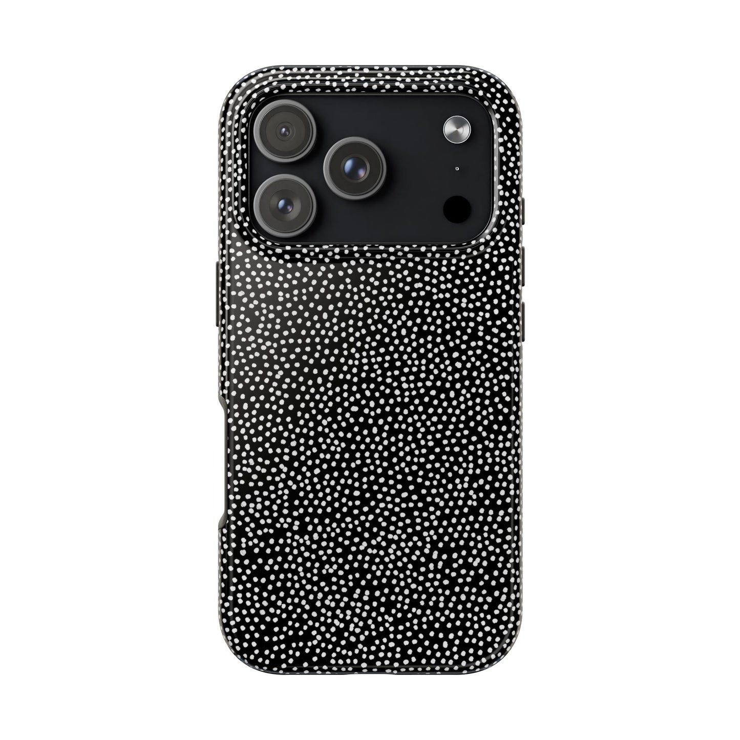 Baby Dots Black / White Phone Case