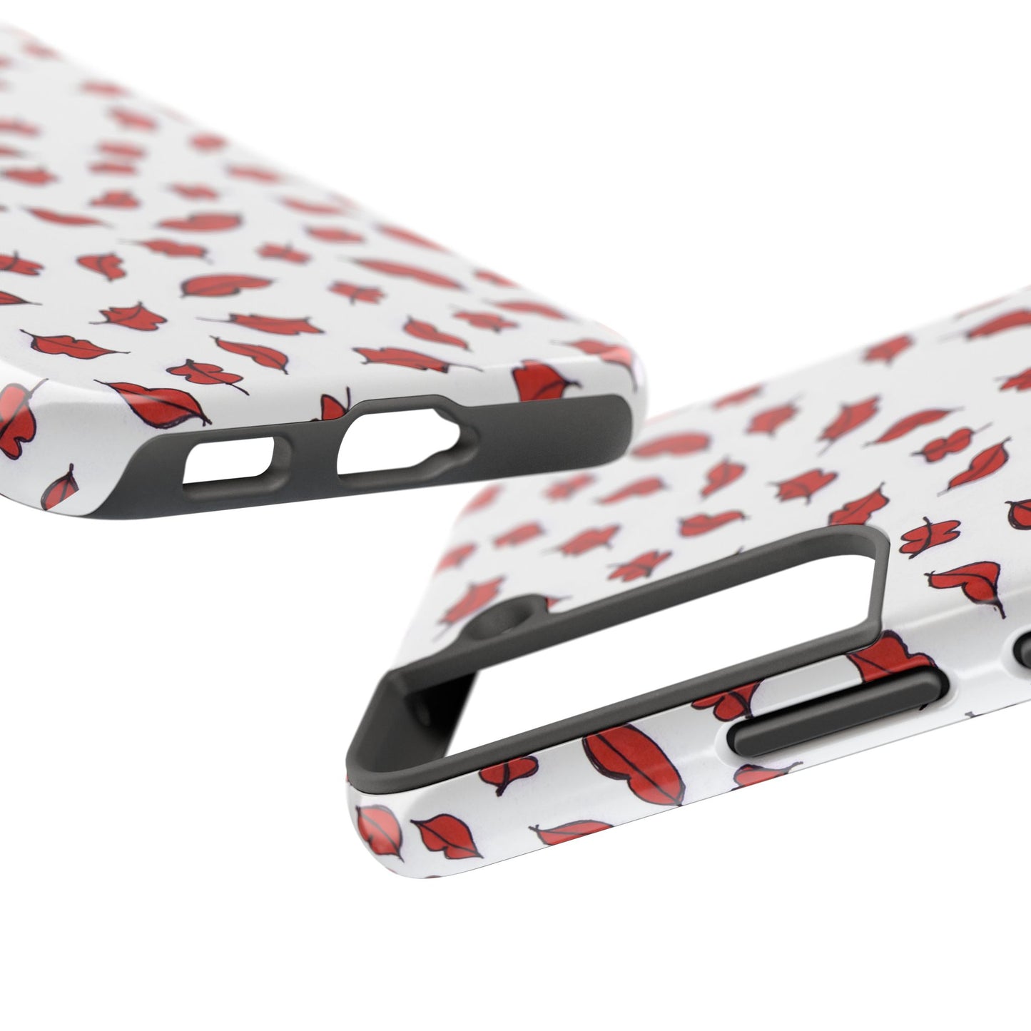 Autumn Lips White Phone Case