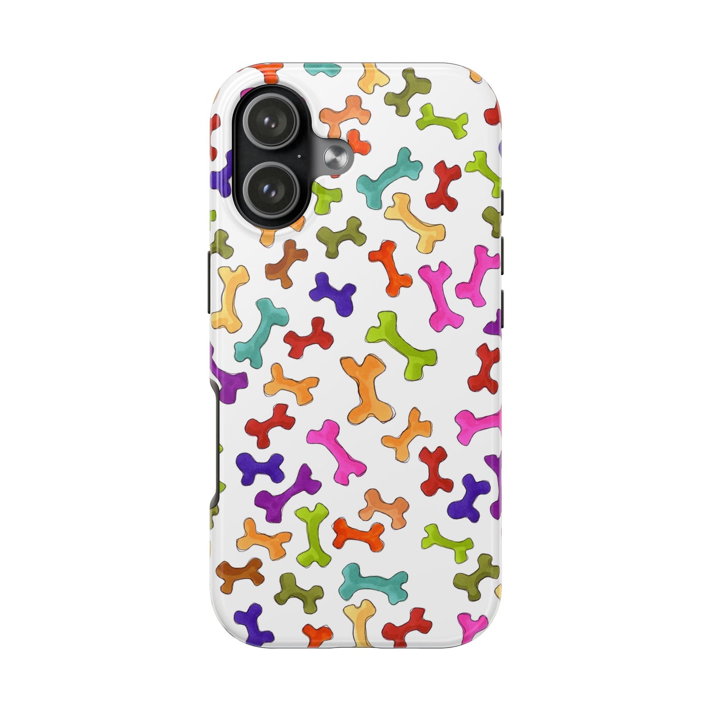 Happy Bones White Phone Case