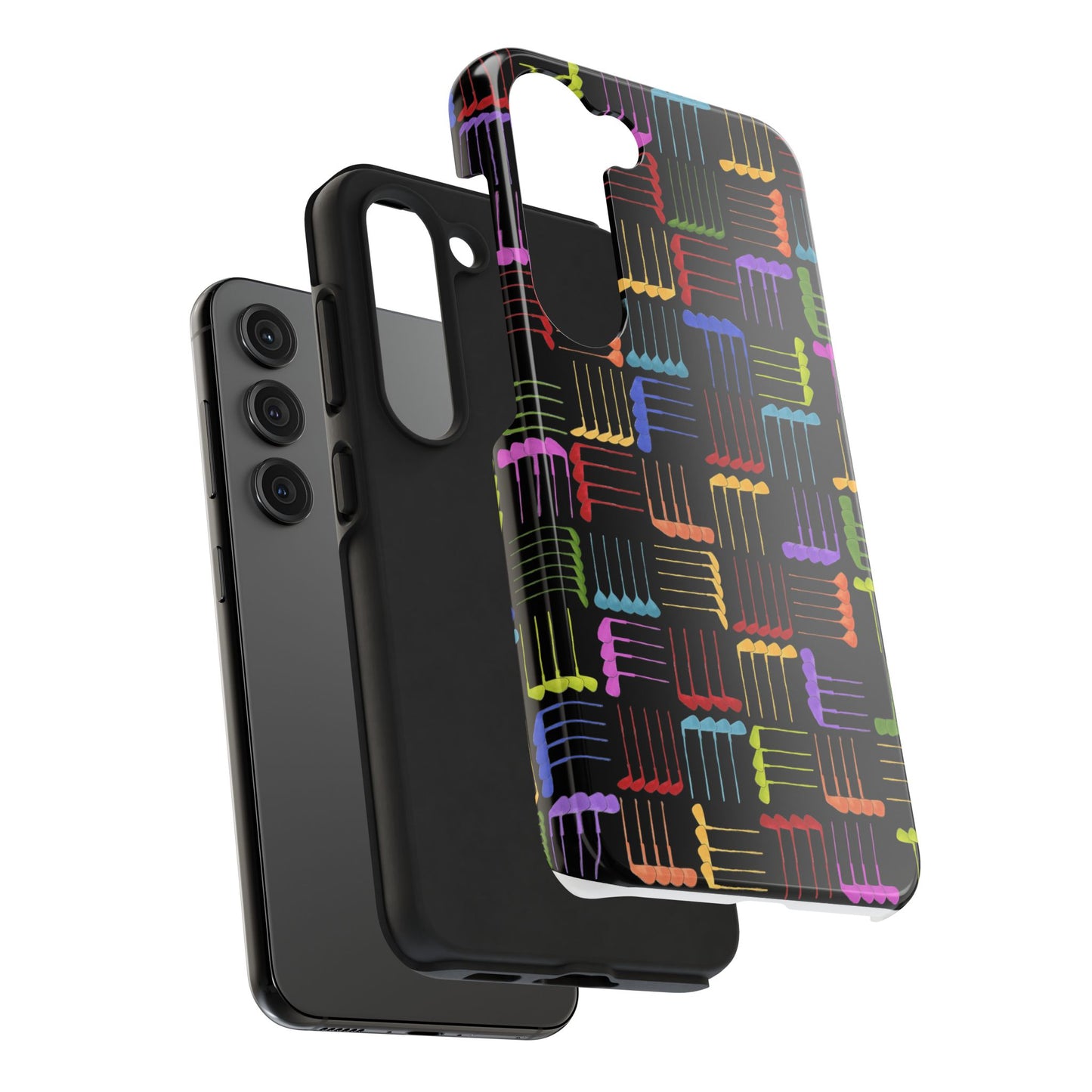 Club Weave Black Phone Case