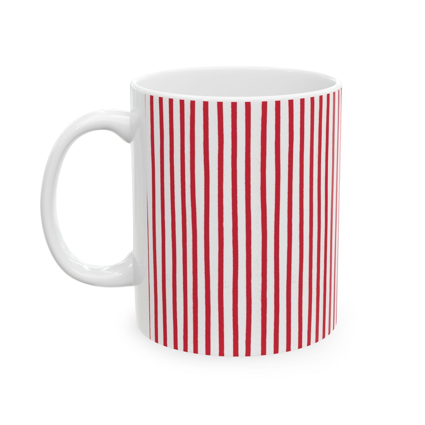 Candy Stripe White / Red Cup