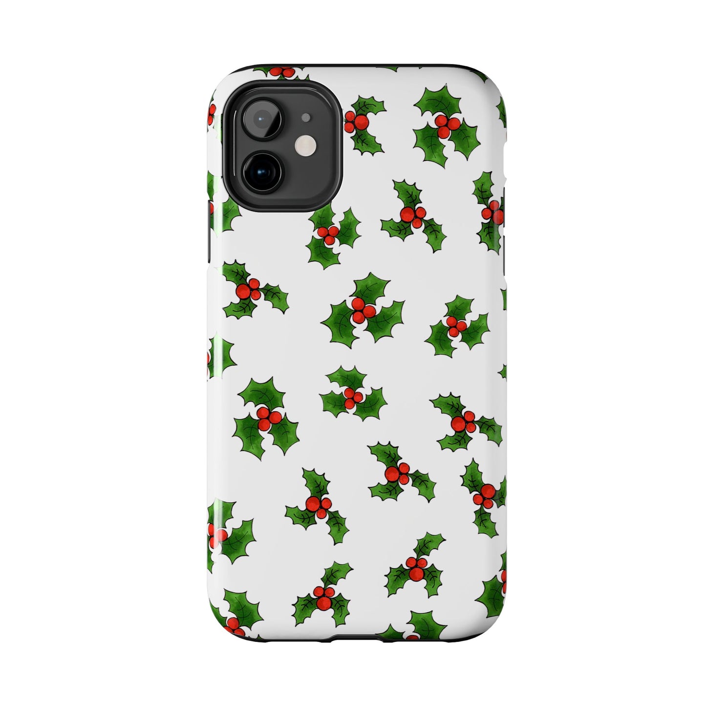 Lotsa Holly White Phone Case