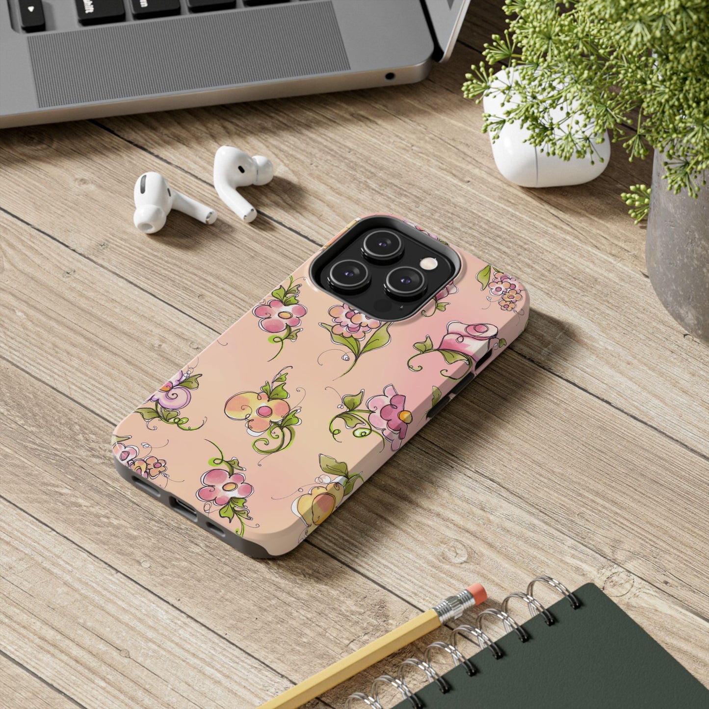 Flower Toss Sunrise Phone Case