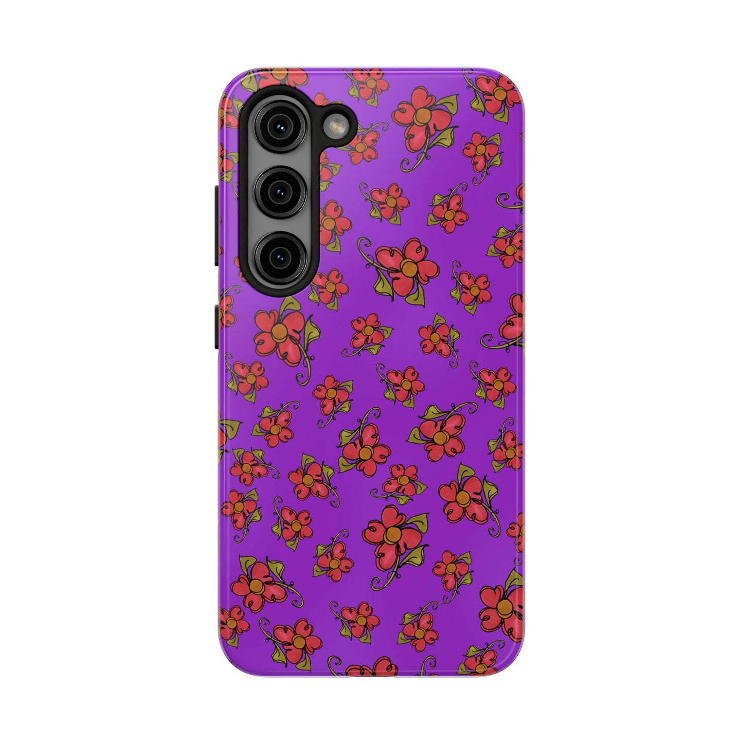 Daisy Caper Purple Phone Case