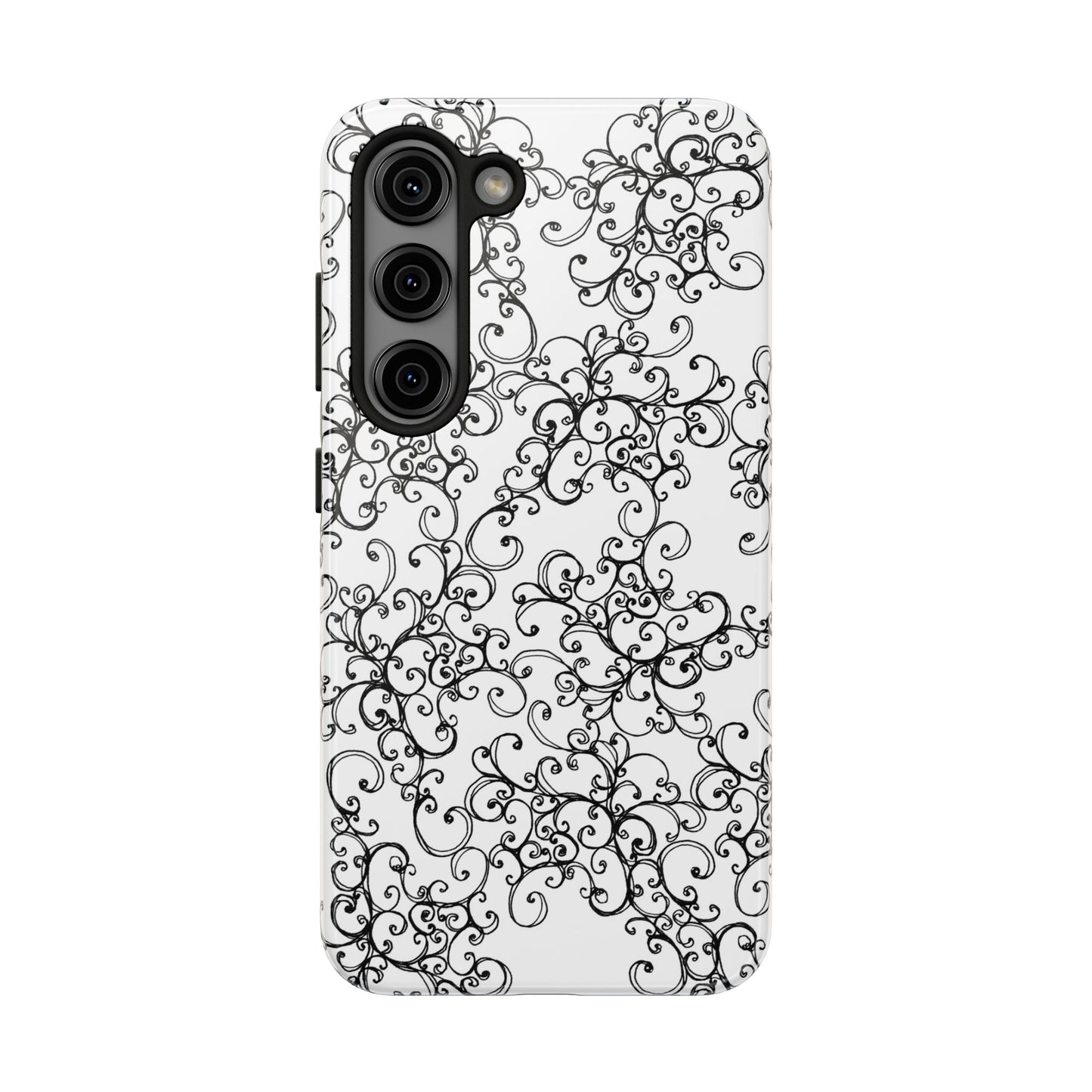 Poodle Scroll Phone Case